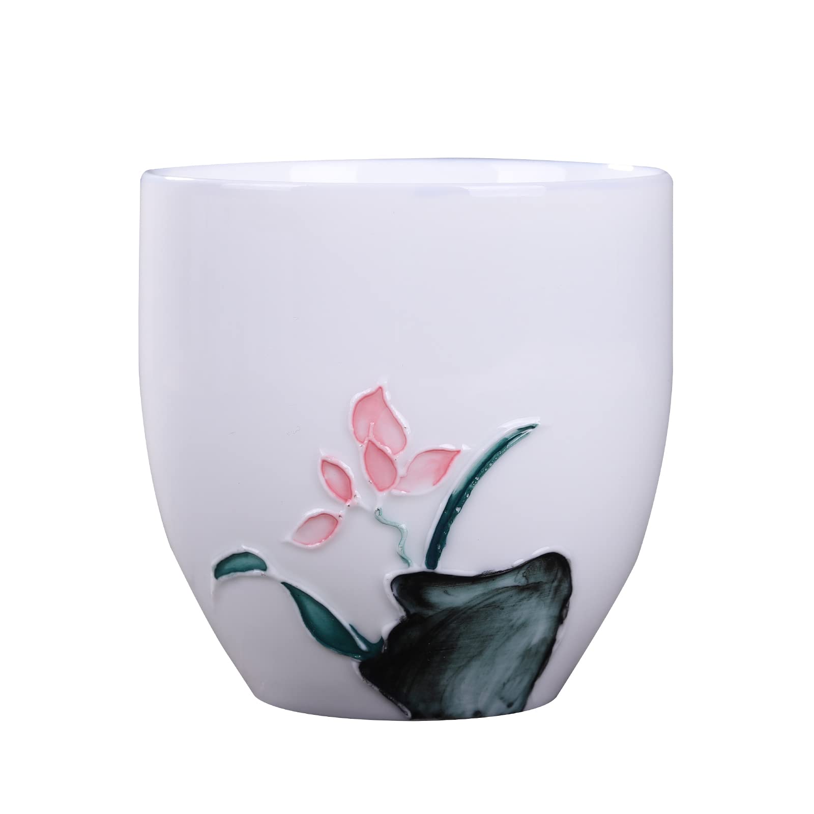 Premium 5oz Porcelain Espresso Cups Set of 6 - Mini Coffee Mugs & Demitasse Cups for Tea, Latte, Milk - Perfect for Home, Office & Cafe Use