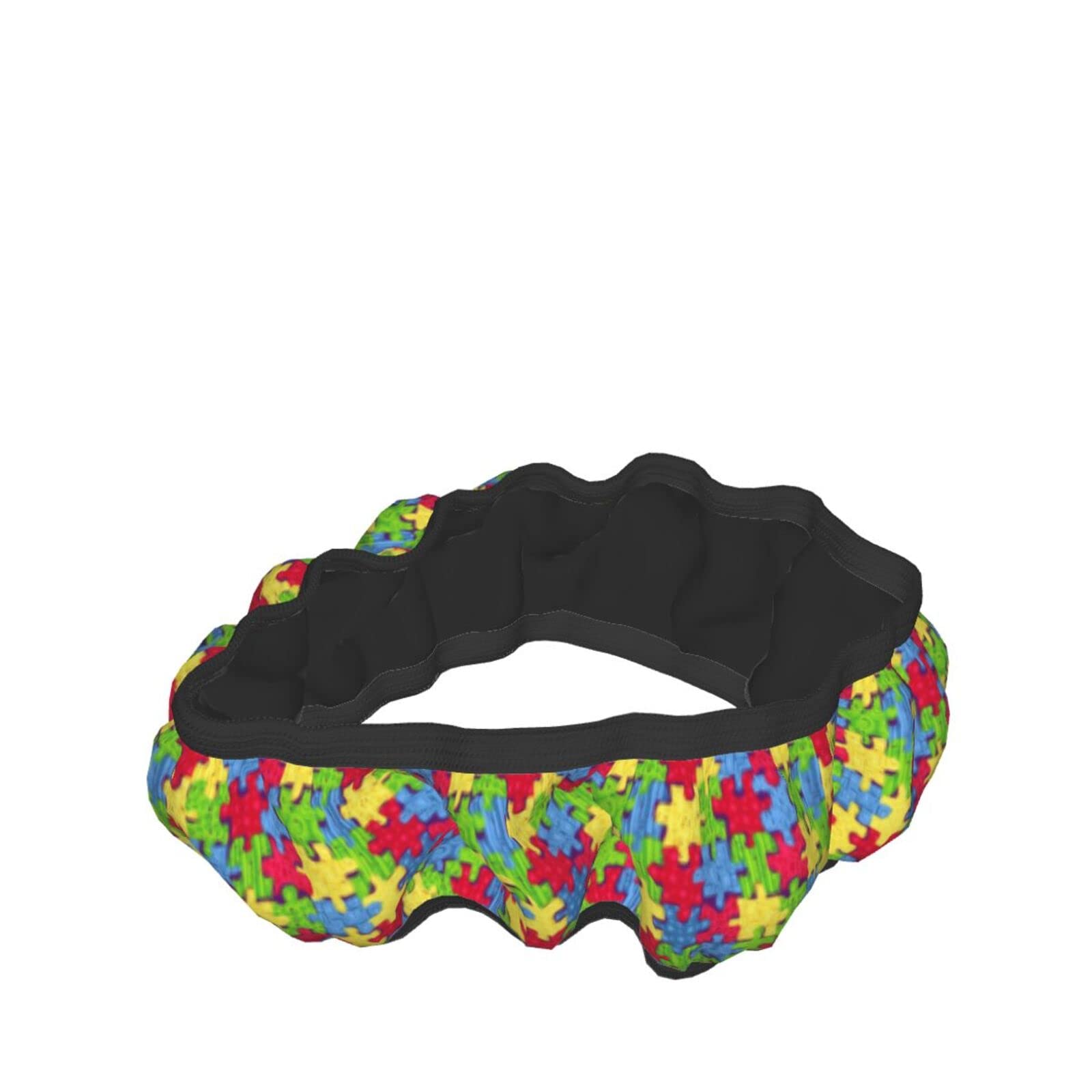 Autism Awareness Non-Slip Steering Wheel Cover - Universal 15 Inch Durable Car Accessory for Safe Driving | Perfect for Autism Supporters & Sensory-Friendly Driving