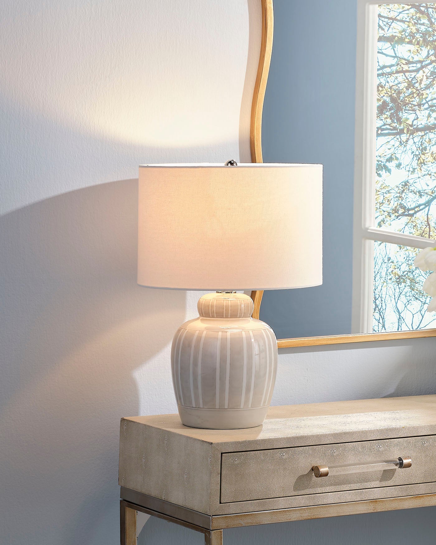 Arthur Table Lamp - Modern LED Desk Lamp with Adjustable Brightness & Color Temperature for Home Office, Bedroom, and Study Room