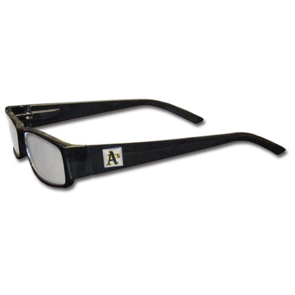 Oakland Athletics Reading Glasses - 2.50 Power Magnification for Fans | Perfect for Baseball Games, Reading & Daily Use