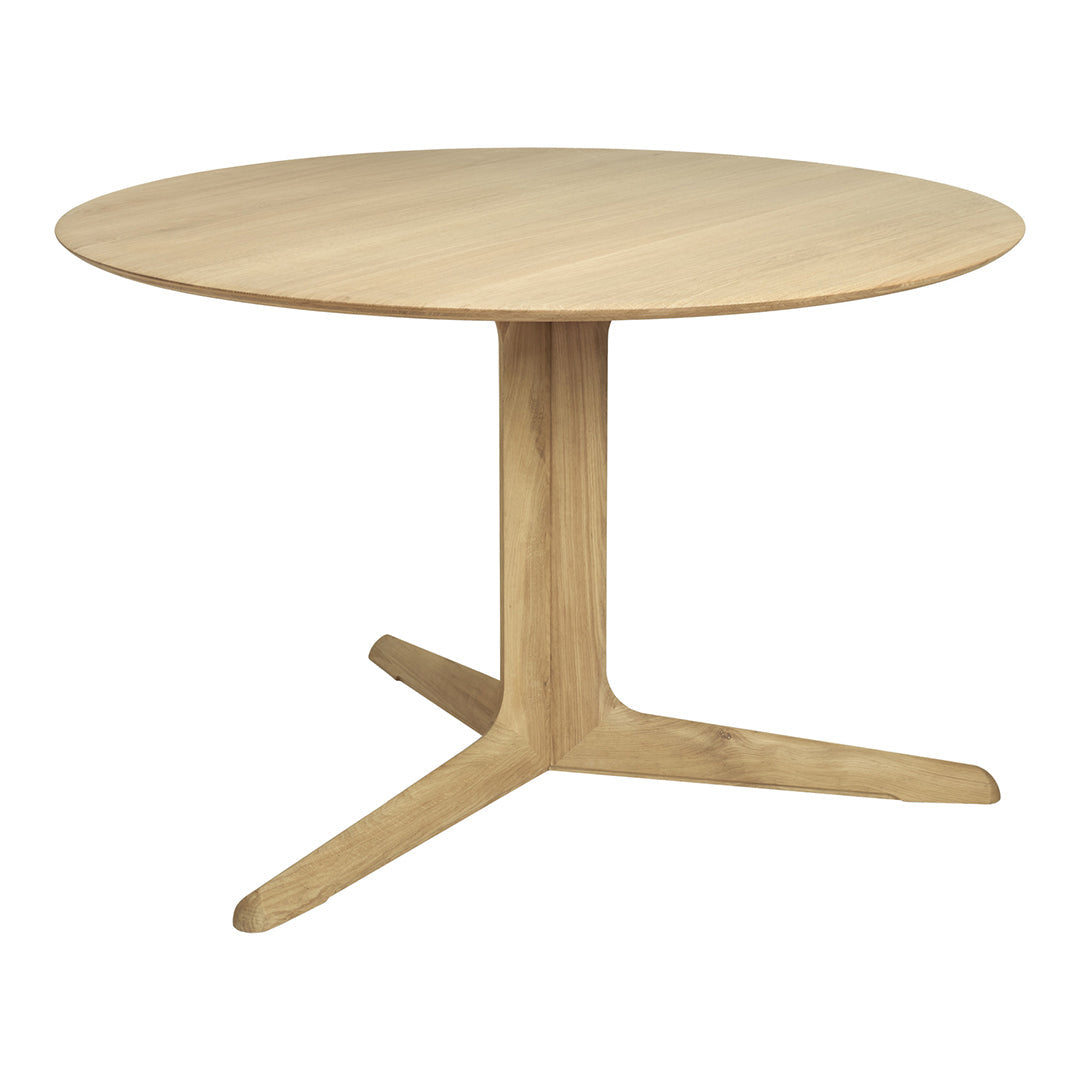 Corto Round Dining Table - Modern & Stylish for Kitchen, Dining Room, or Small Space