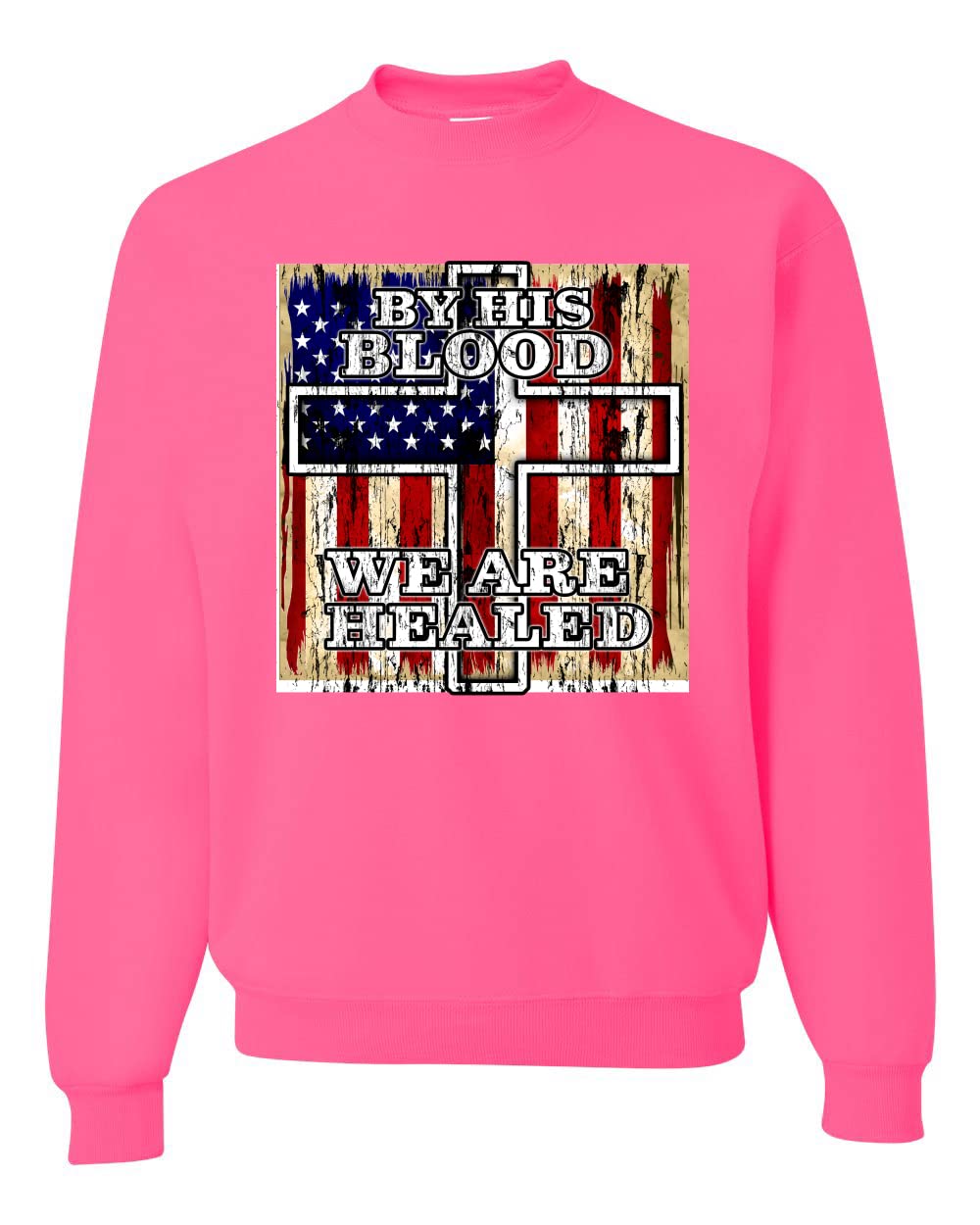 Wild Bobby Christian Graphic Sweatshirt - Inspirational Unisex Crewneck for Faith & Worship