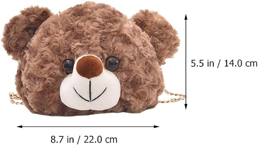 Adorable Teddy Bear Sling Bag for Girls - Cute Crossbody Shoulder Purse (Multicolor) | Perfect for School, Travel & Everyday Use | Pack of 1