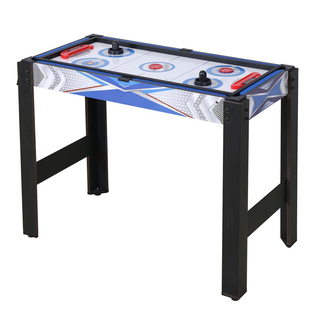 5-in-1 Multi Game Table Set - Folding Foosball, Pool, Hockey, Ping Pong & Basketball Combo for Indoor Fun (3FT) - Perfect for Game Rooms, Basements & Family Entertainment