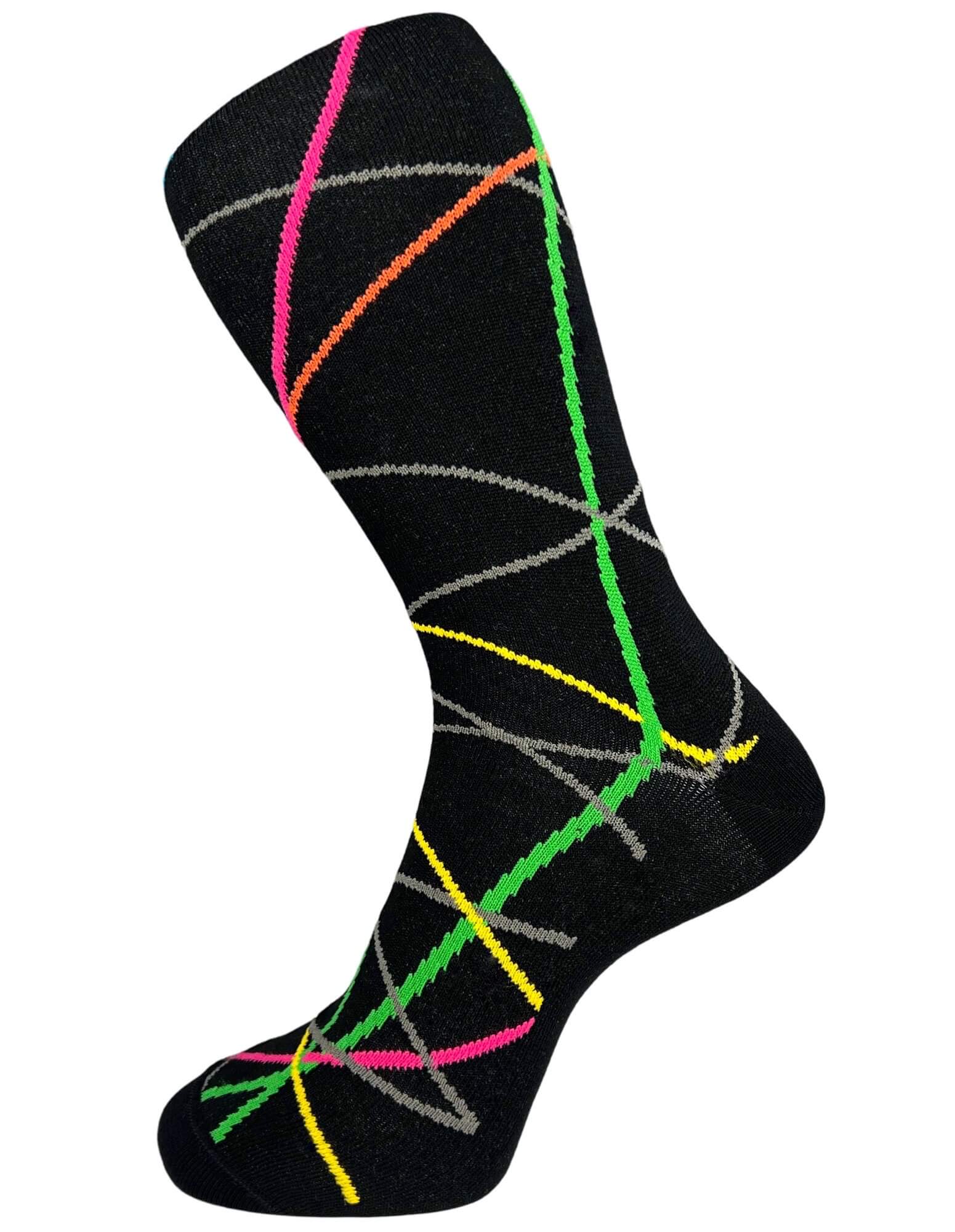 DÉCLIC Tangle-Free Socks for Women & Men - Black Non-Slip Comfortable Ankle Socks for Running, Yoga, and Everyday Wear