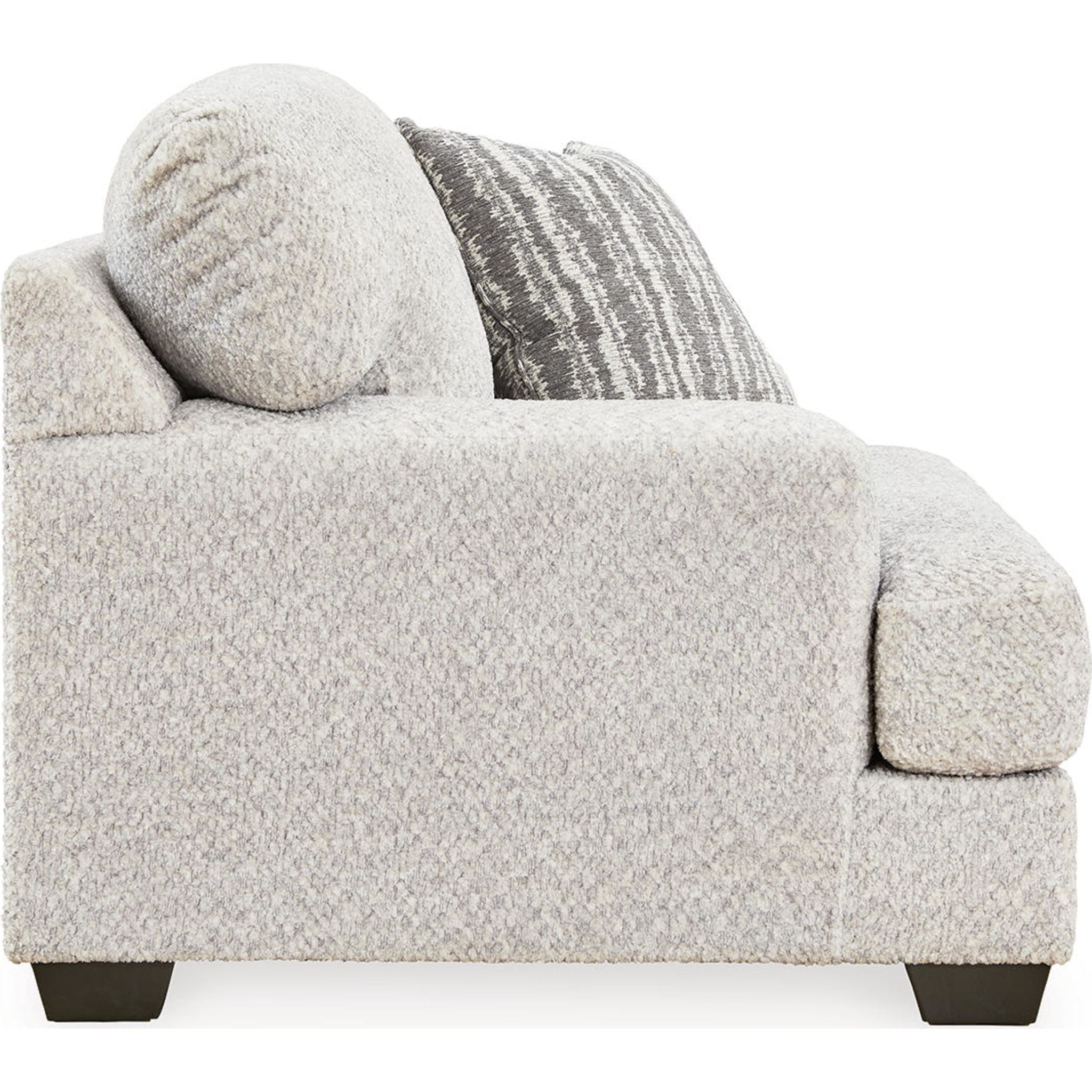 Brebryan Oversized Chair and a Half - Soft Flannel Upholstered Accent Chair for Living Room, Bedroom, or Reading Nook - Cozy Lounge Seating with Plush Comfort