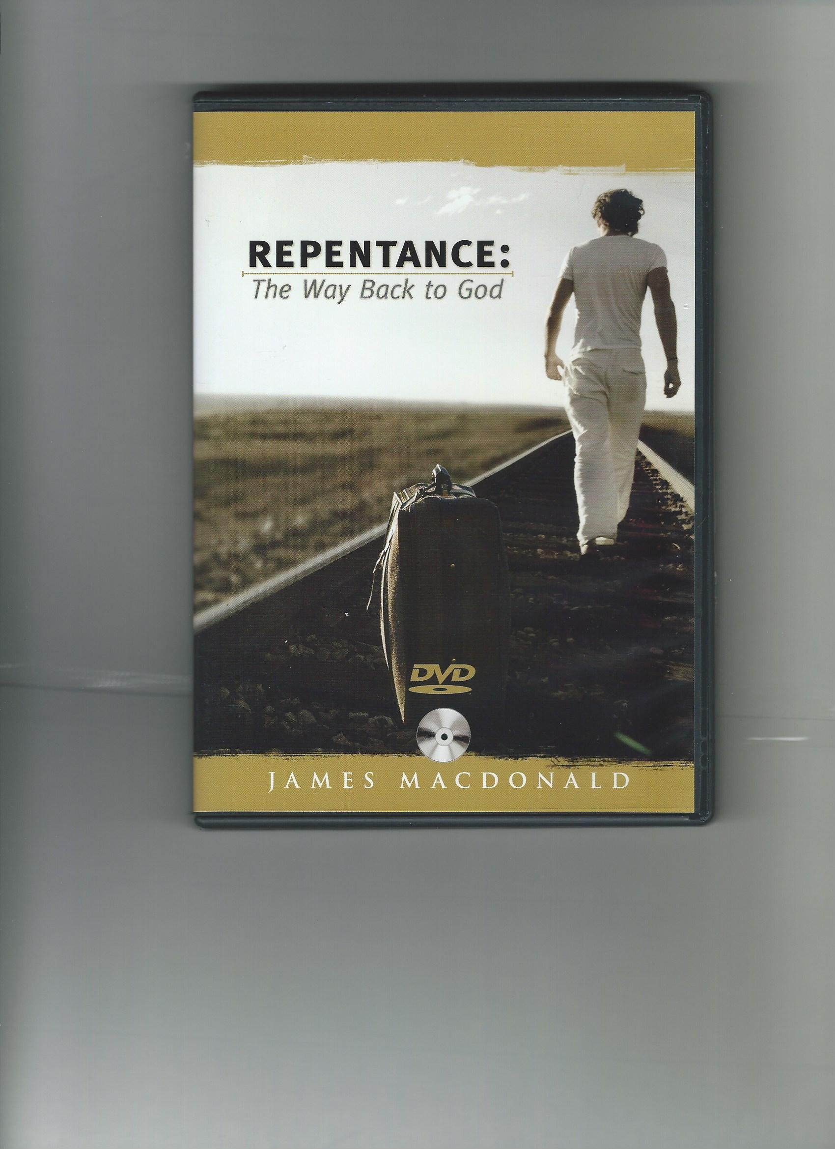 Repentance: The Way Back to God by James MacDonald - Christian Devotional Book for Spiritual Growth & Bible Study