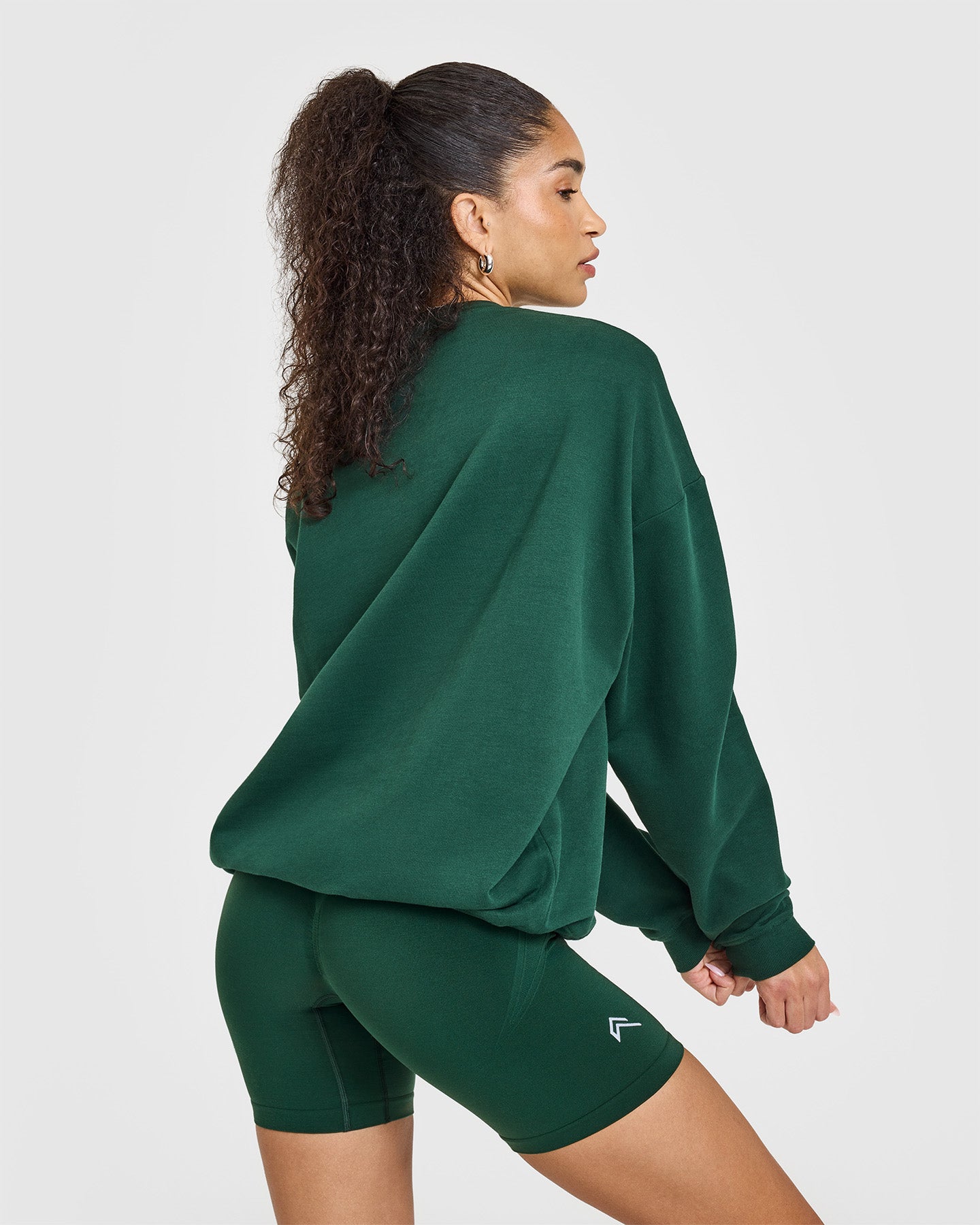 Oner Lightweight Sweatshirt for Men & Women | Soft Casual Pullover Hoodie in Racing Green | Perfect for Running, Gym, and Everyday Wear
