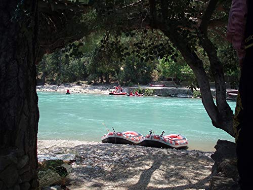 20x30 Inch Summer Rafting Turkey Kayak Laminated Poster - Vibrant Colors & HD Imagery - Perfect for Home Decor, Office Wall Art & Outdoor Adventure Room Themes