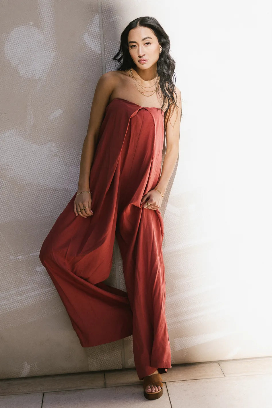 Maja Bandeau Jumpsuit for Women - Sexy One Shoulder Romper Summer Outfit | Perfect for Beach Vacation, Pool Party & Night Out