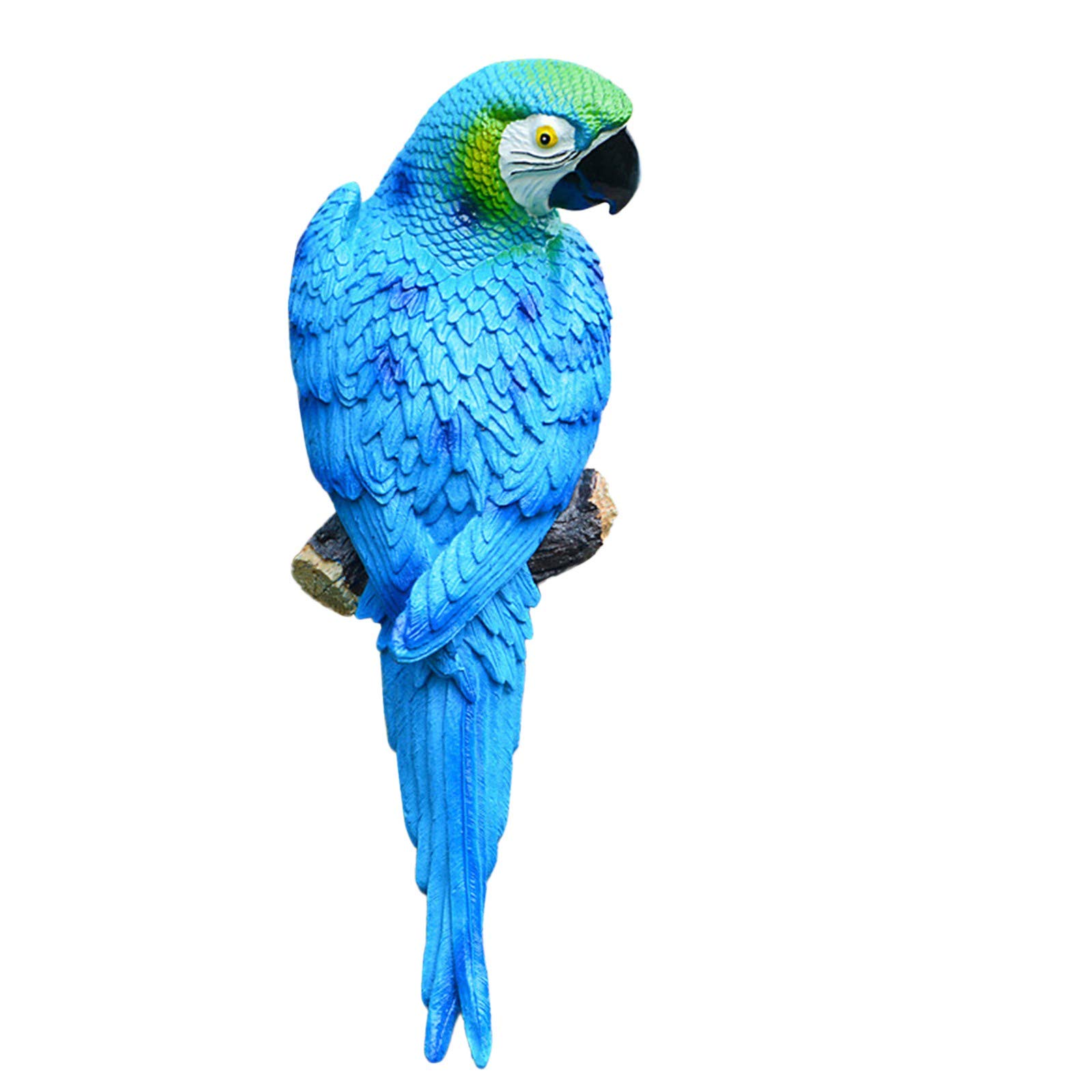 Blue Butterfly Christmas Tree Decorations - Handmade Parrot Tree Statue for Indoor & Outdoor Garden, Courtyard, Home Hanging Ornaments (Set of 1) - Perfect for Holiday Decor, Wedding Centerpieces & Boho Home Décor