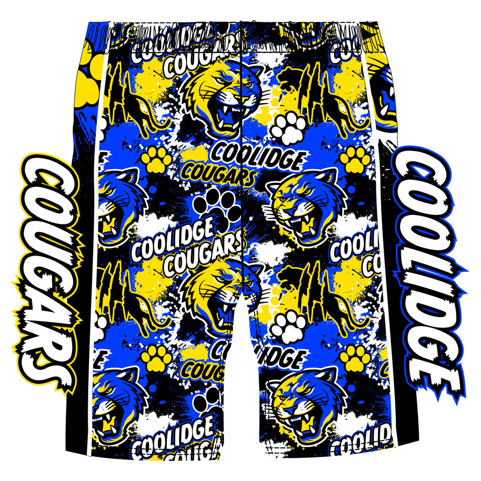 Coolidge Cougars Boys & Men's Athletic Shorts - Comfortable Gym, Running & Casual Wear for Active Lifestyles