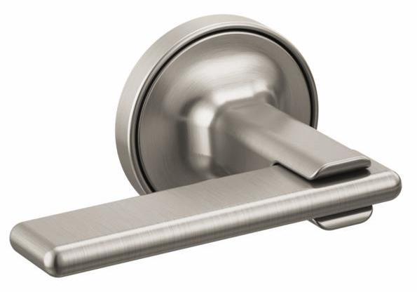 Brizo HL70468 NK Allaria 2-Handle Wall Mount Tub Filler Lever Handle Kit in Luxe Nickel - Perfect for Modern Bathroom Renovations and Spa-Like Showers