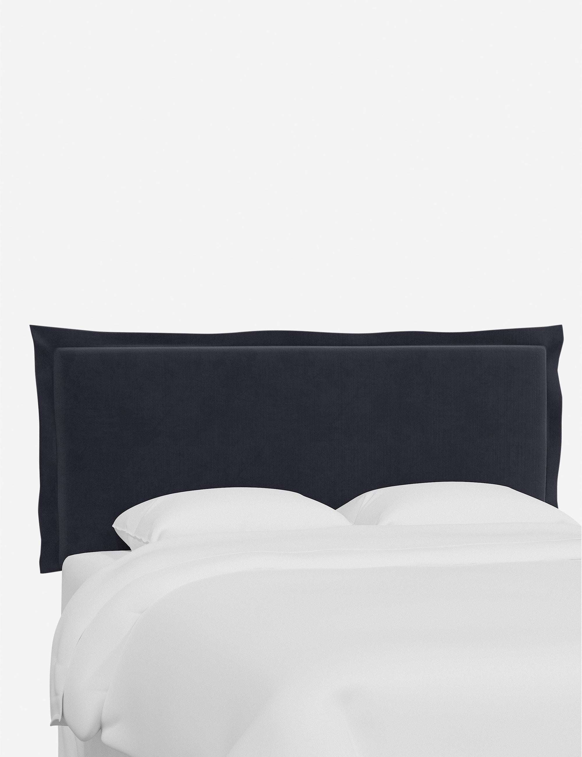 Elara Upholstered Headboard - Queen Size Bed Frame Headboard with Nailhead Trim, Modern Tufted Design for Bedroom Decor - Perfect for Master Bedroom, Guest Room, or Apartment