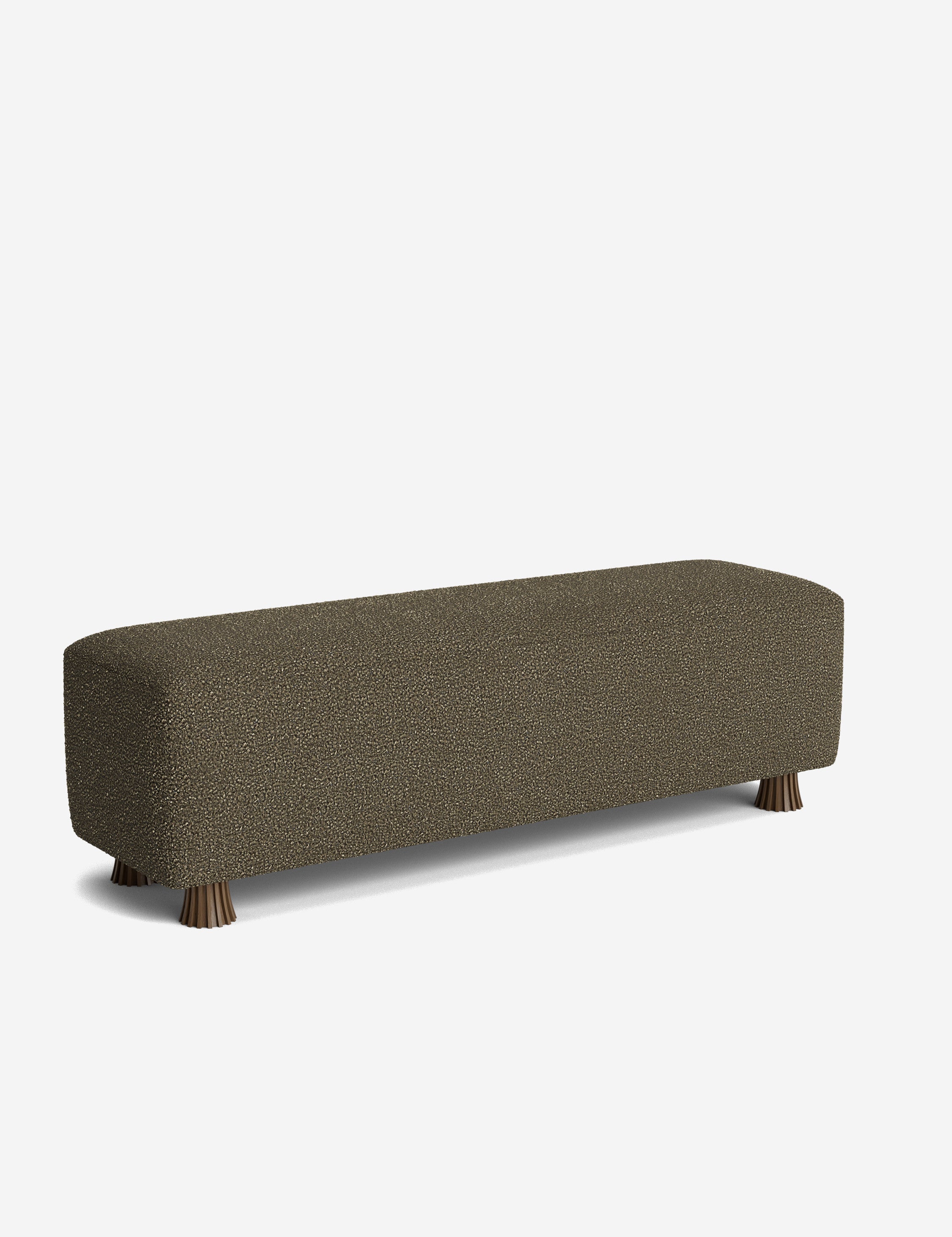 Ansel Bench by DISC Interiors - Modern Wooden Entryway Bench with Storage | Perfect for Hallway, Living Room & Bedroom Organization