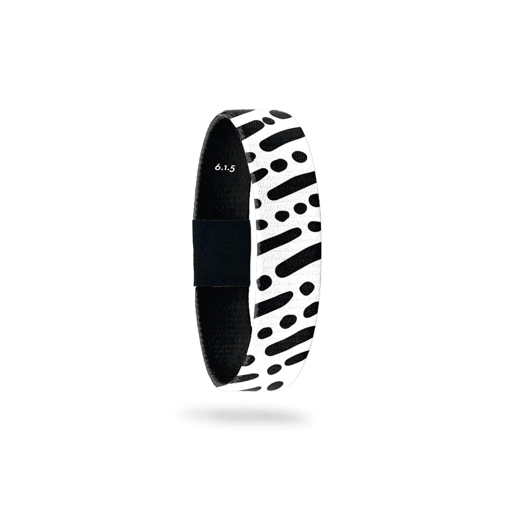 ZOX Stretchy Elastic Bracelets with Motivational Affirmations & Unique Artwork - Inspirational Wristbands for Men & Women - Perfect Gift for All Ages | Daily Wear, Yoga, Meditation & Workout Accessories