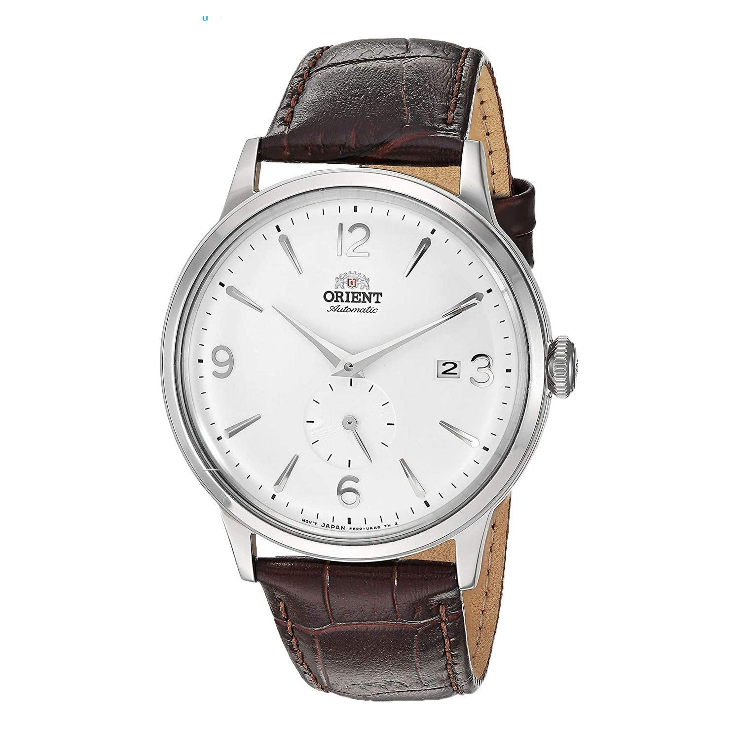 Orient Bambino Small Seconds Stainless Steel Japanese Automatic Hand-Winding Dress Watch for Men - Classic Business & Formal Occasions