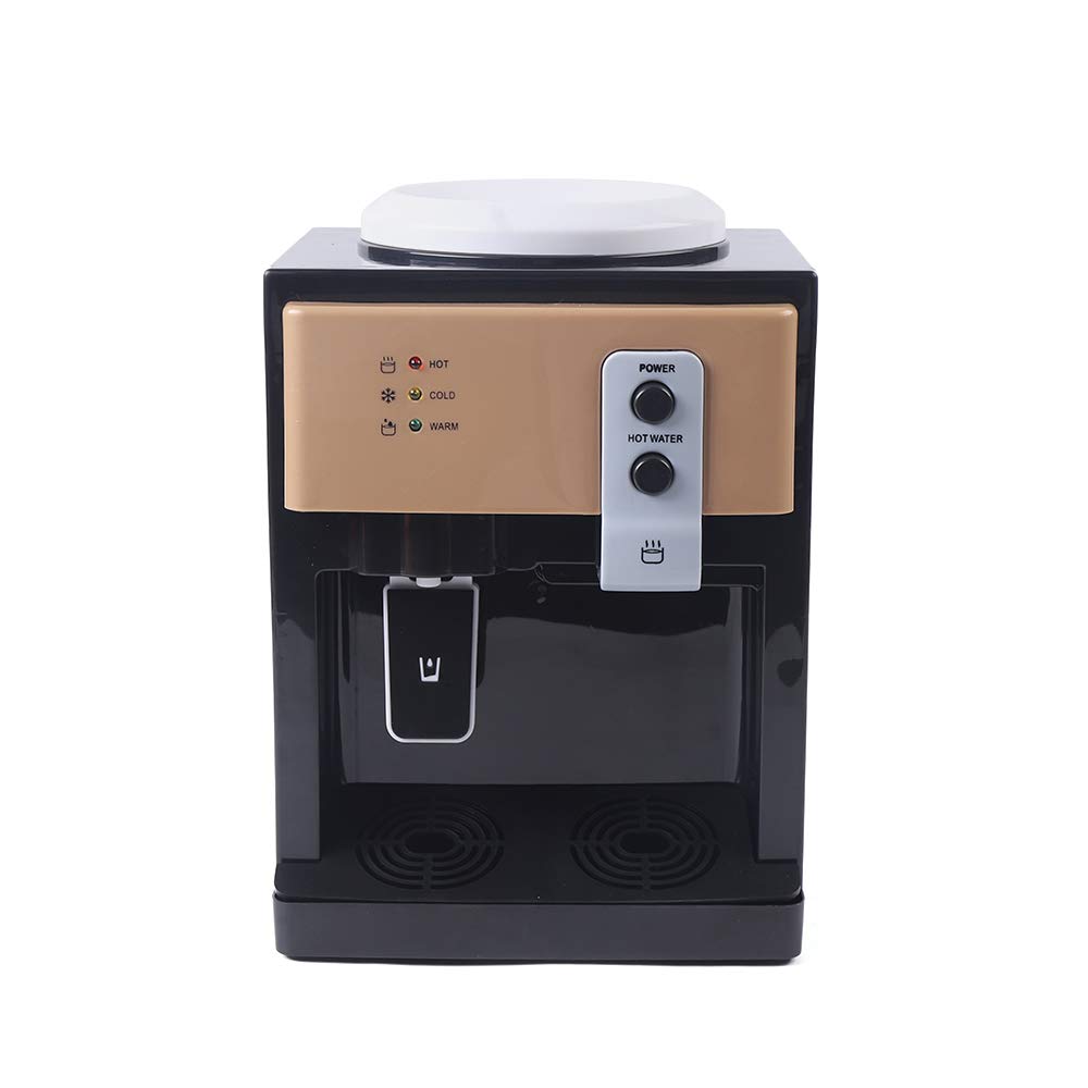 110V Electric Water Dispenser with Hot & Cold Water - Automatic Temperature Control Desktop Water Cooler for Kitchen, Home, Office - Perfect for Coffee, Tea & Instant Meals