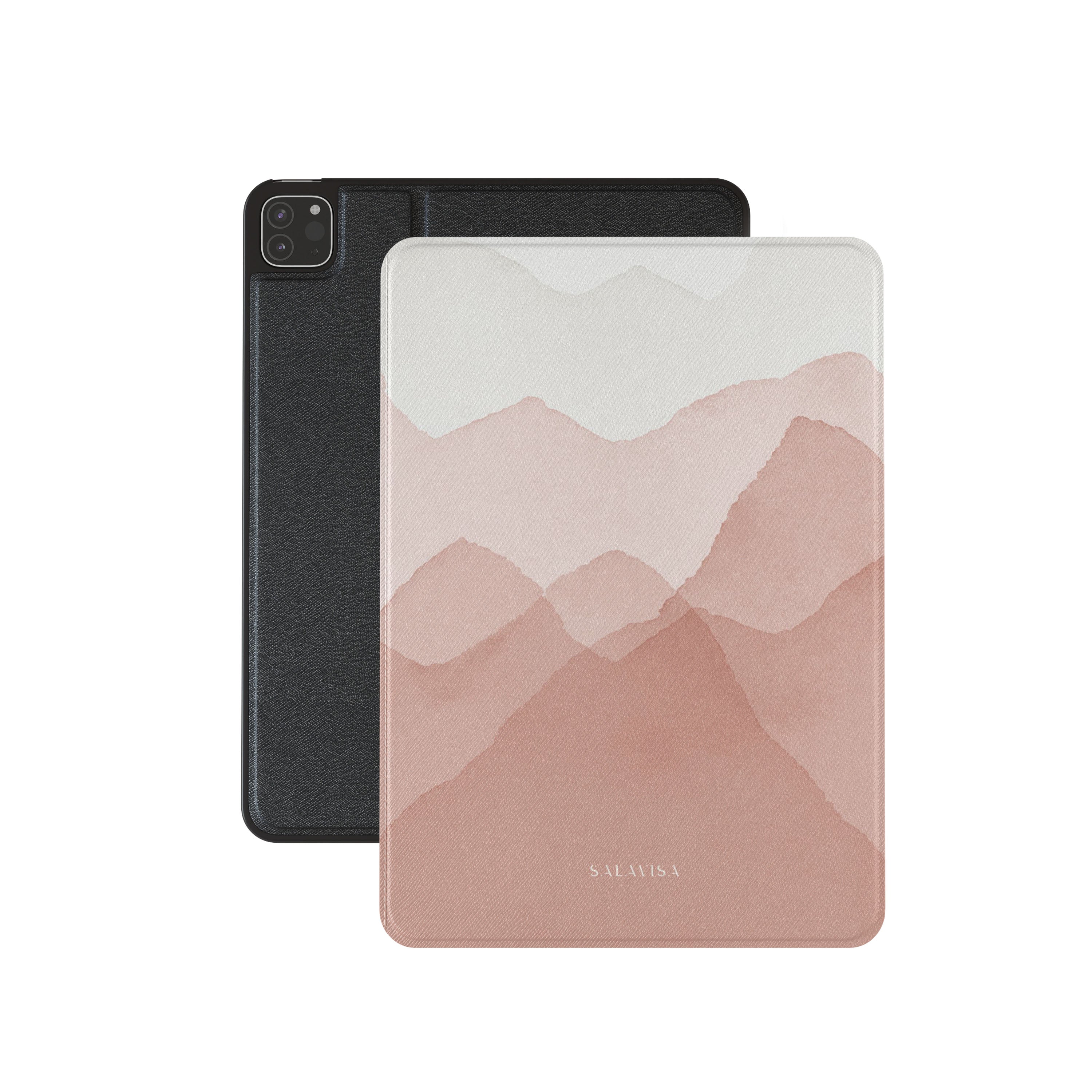 Pink Waves iPad Case - Slim Protective Cover for iPad 10.2/9.7 Inch - Perfect for Work, School & Travel | Shockproof & Lightweight Design
