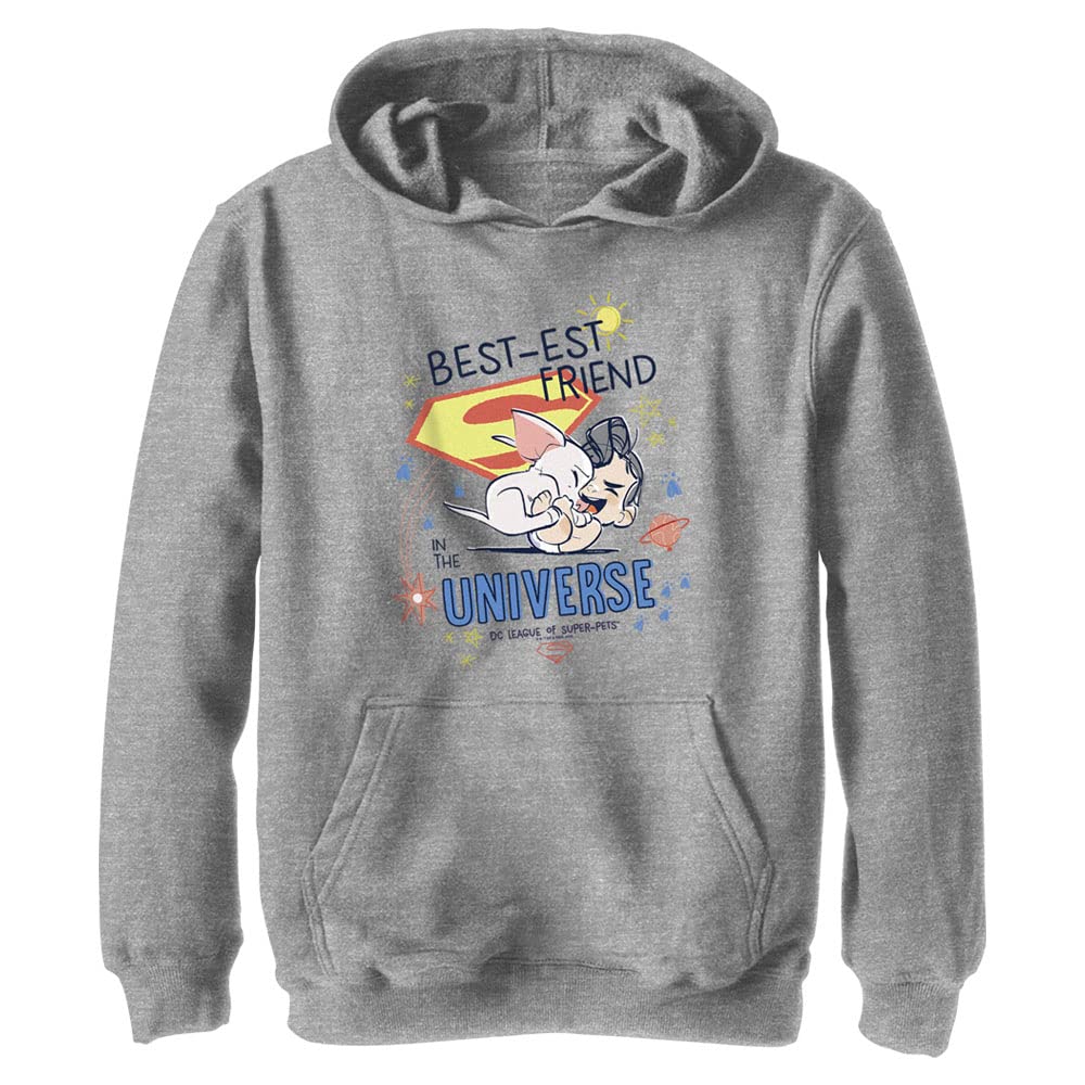 DC Super Pets Kids Hoodie - Best Friend Pullover for Play & Comfort