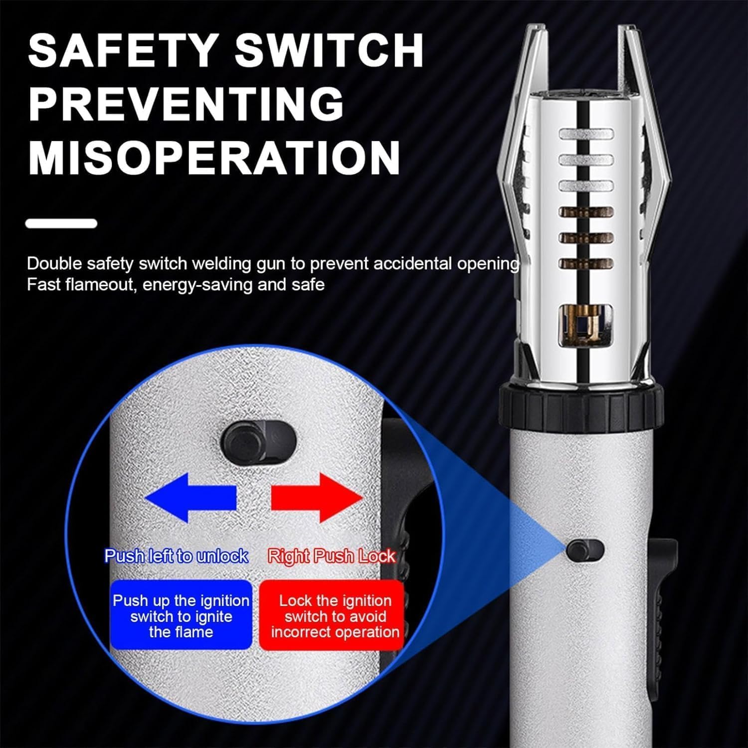 Windproof Camping Lighter - Straight Flame Outdoor Lighter for Hiking, Backpacking & Survival (3-Pack, Black) - Perfect for Campfires, Grilling & Emergency Use