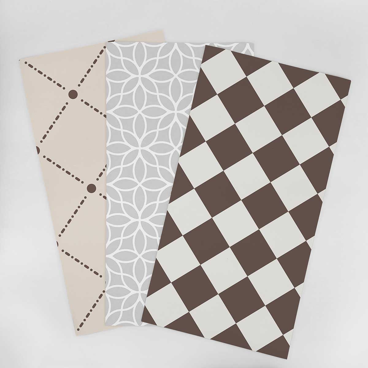 Geometric Kitchen Wallpaper Samples - Modern Designer Selection 002 | Perfect for Backsplash, Accent Walls & Home Decor