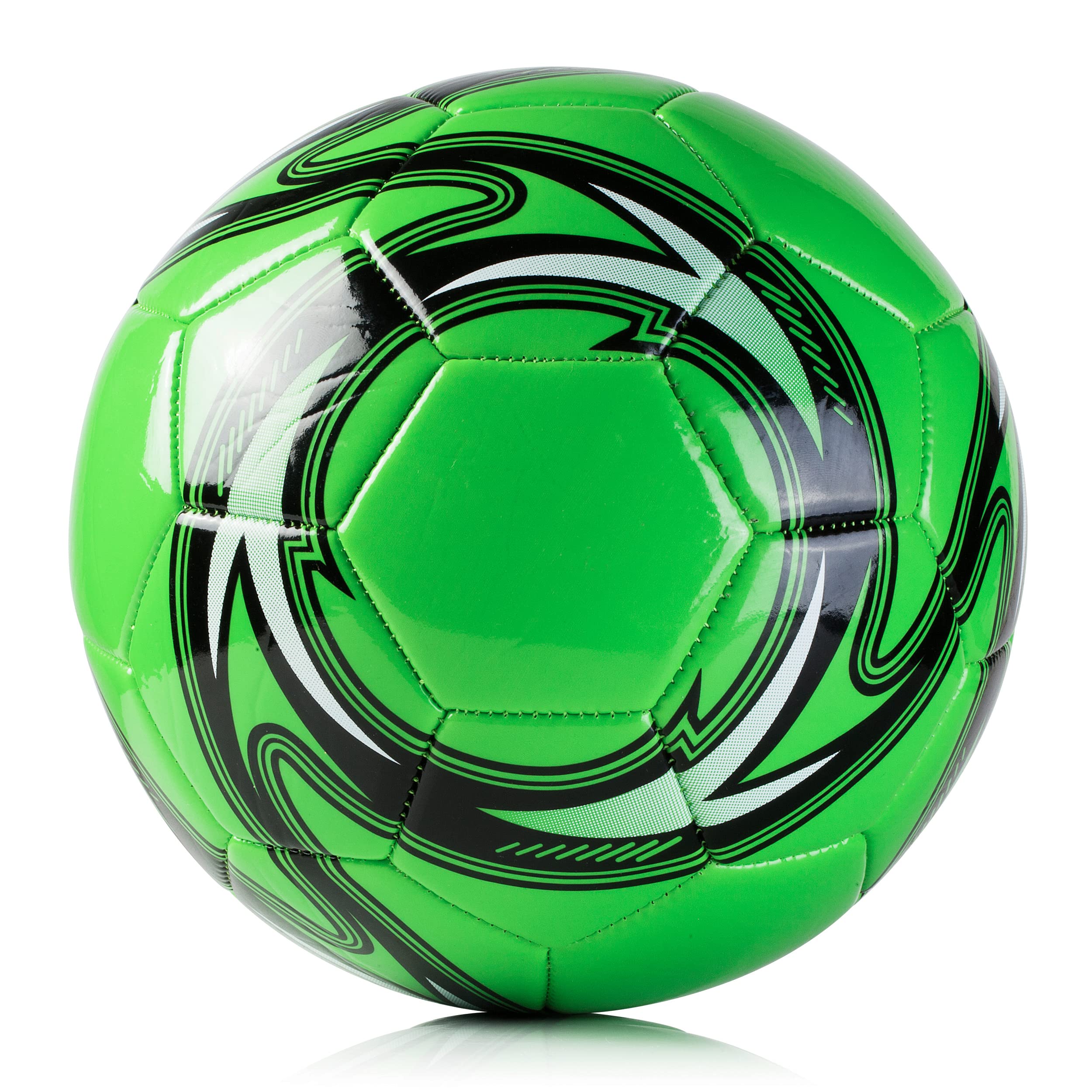 Premium Western Star Soccer Balls Size 3, 4 & 5 - Official Match Weight FIFA Approved - Durable PU Leather for Youth & Adult Players - 5 Vibrant Colors - Perfect for Training, Matches & Backyard Play