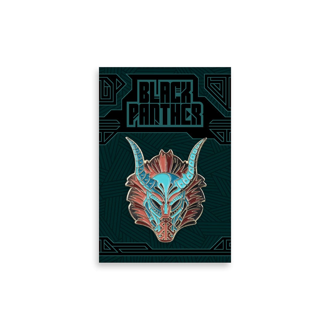 Killmonger Black Panther Enamel Pin - Marvel Collectible Badge for Jackets, Bags & Backpacks - Perfect for Cosplay, Gifts & Fan Merchandise