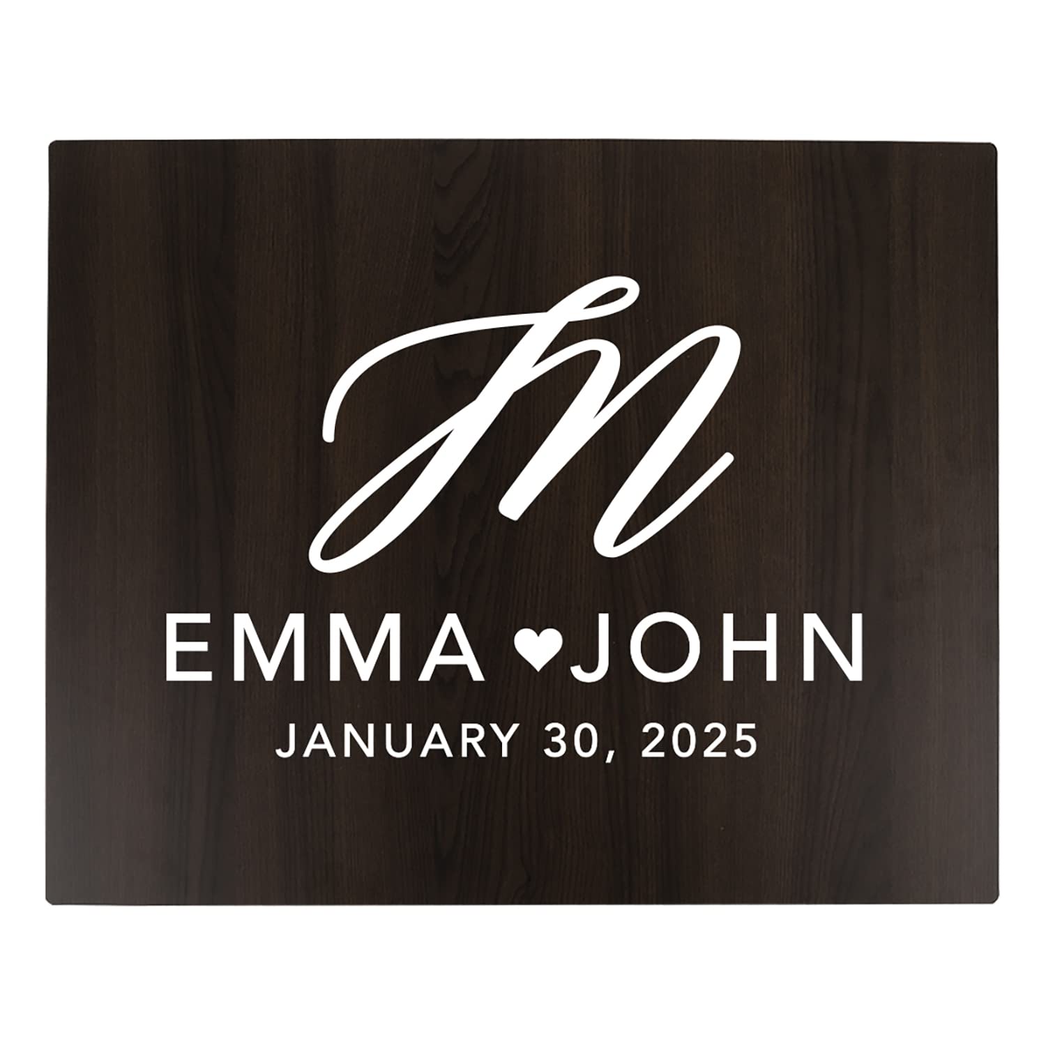 Custom Wooden Welcome Sign for Wedding - 16