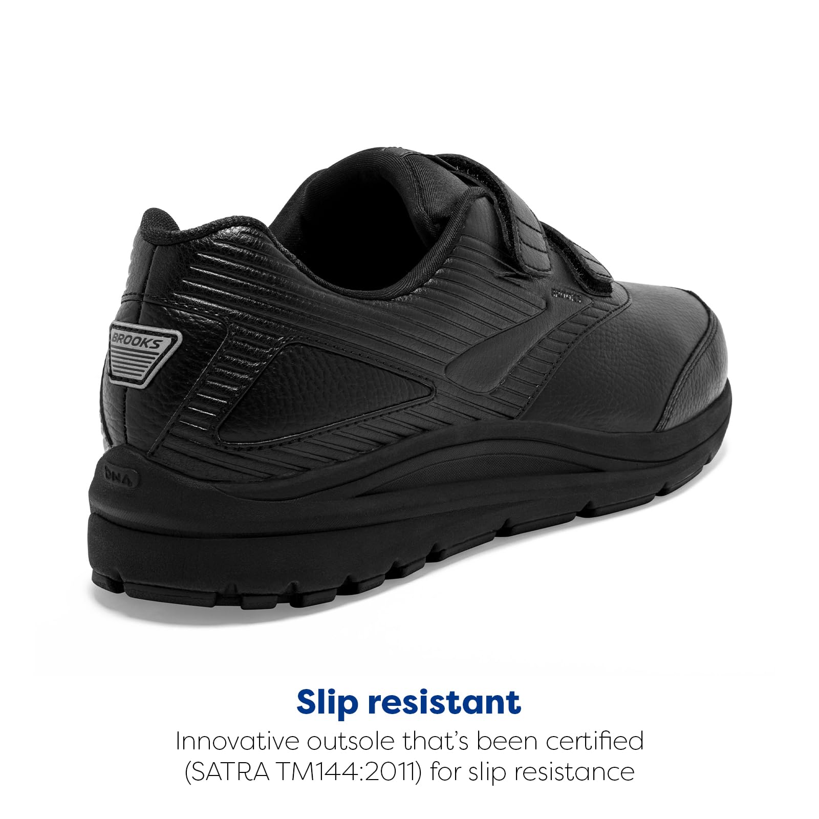 Brooks Men's Addiction Walker V-Strap 2 Walking Shoes - Supportive & Comfortable for Flat Feet - Perfect for Walking, Standing All Day & Plantar Fasciitis Relief