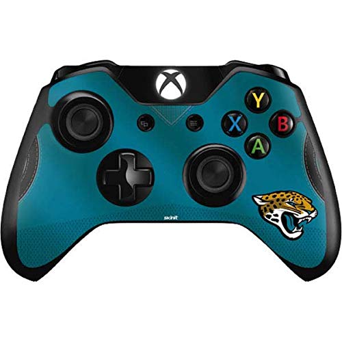 Officially Licensed NFL Jacksonville Jaguars Gaming Skin Decal for Xbox One Controller - Durable Vinyl Wrap for Enhanced Grip & Style - Perfect for Gamers & Sports Fans