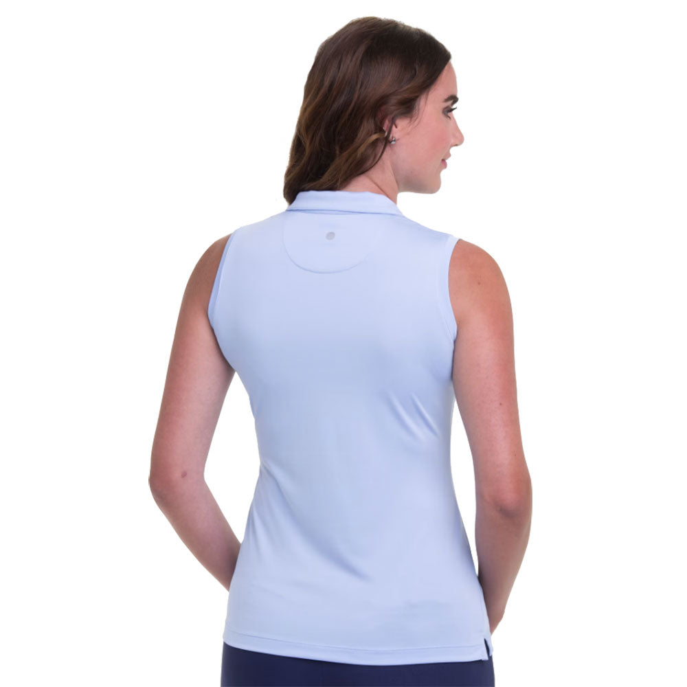 EP New York Convertible Mock Zip Women's Golf Polo Shirt - Breathable & Stylish for Golf, Tennis & Casual Wear