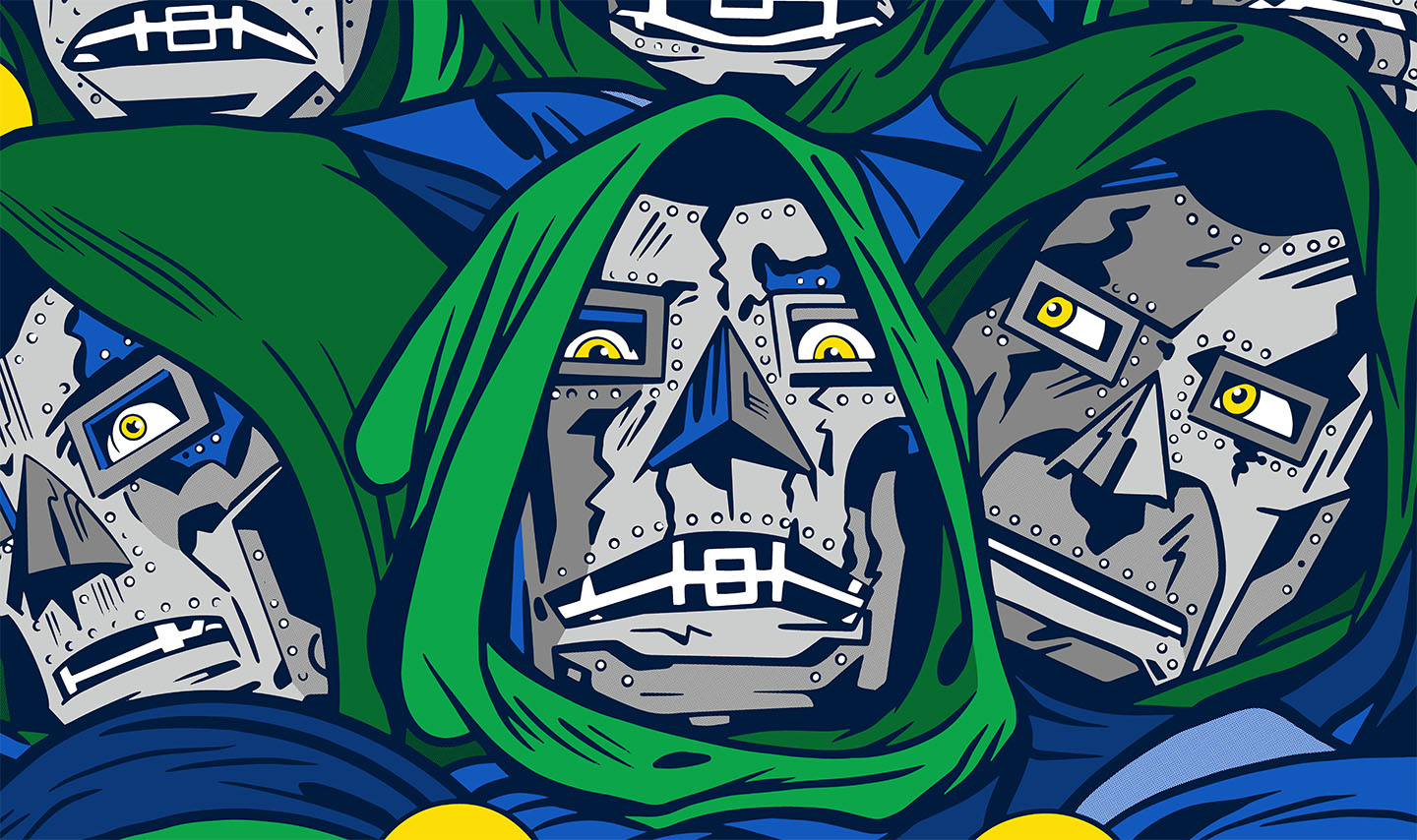 Doctor Doom Marvel Supervillain Poster - Premium Quality Wall Art for Comic Fans, Home & Office Decor