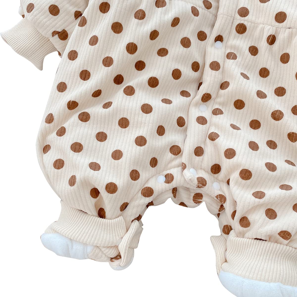 Newborn Baby Boys Girls Romper Jumpsuit - Soft & Warm One-Piece Outfit for Fall Winter | Perfect for Daily Wear, Photo Shoots & Family Gatherings