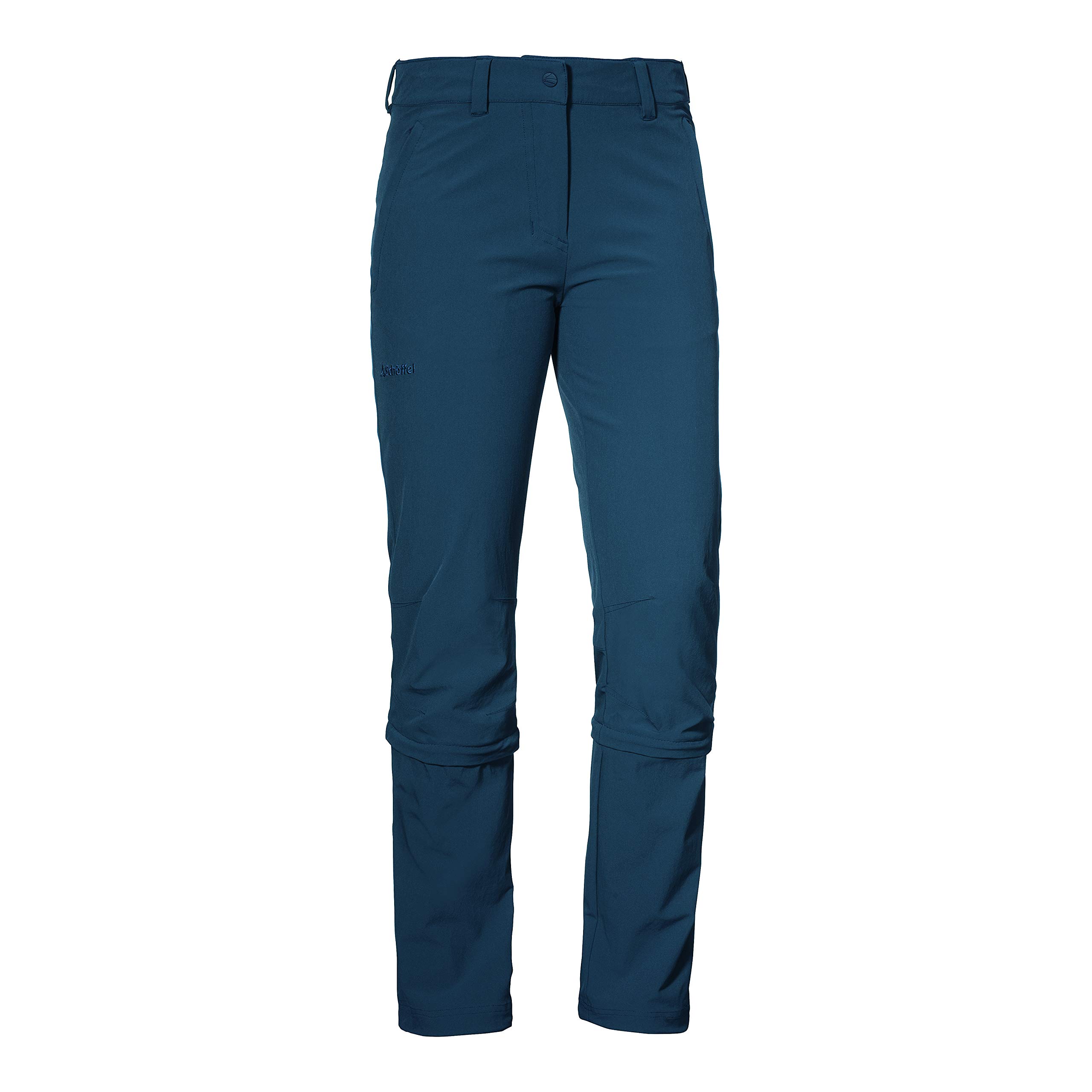 Schöffel Women's Engadin1 Zip-Off Convertible Hiking Pants - Lightweight Quick-Dry Outdoor Pants for Hiking, Camping & Travel - Convertible to Shorts