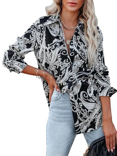 A Black White Floral