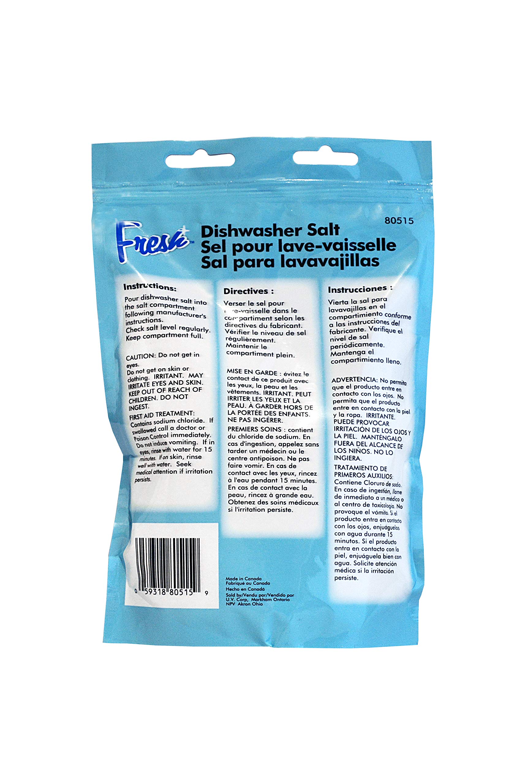 Kenmore Dishwasher Salt - Water Softener for Spot-Free Dishes | Perfect for Hard Water Areas & Dishwasher Maintenance