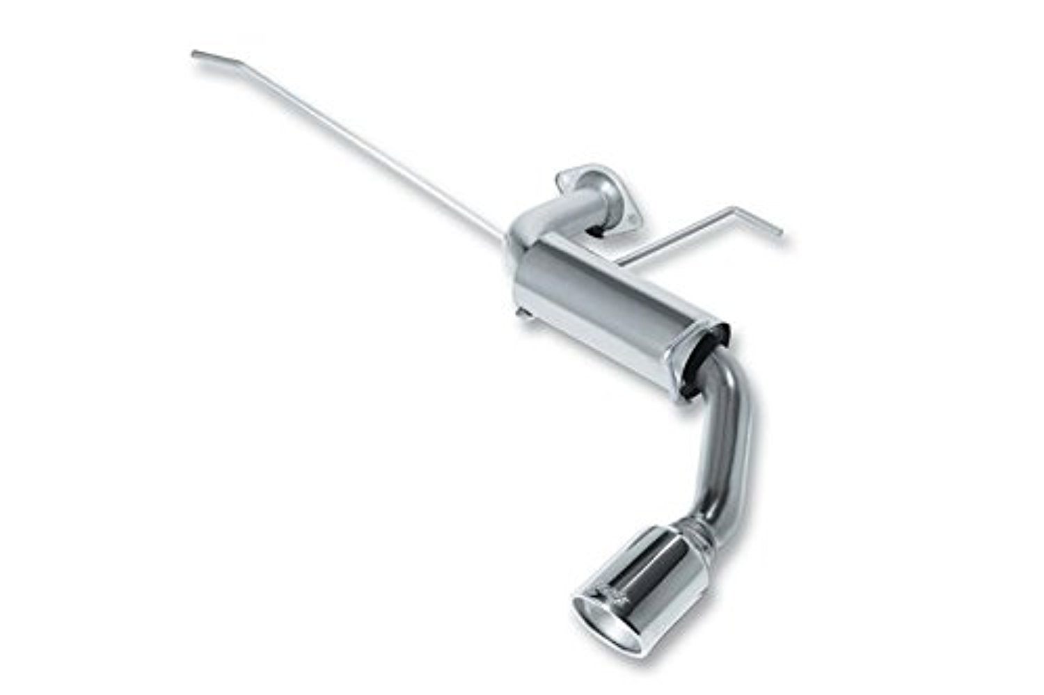 Borla 11782 T-304 Stainless Steel Catback Exhaust System for Street Cars - High Performance Muffler for Enhanced Sound & Power (Ideal for Daily Driving & Car Enthusiasts)