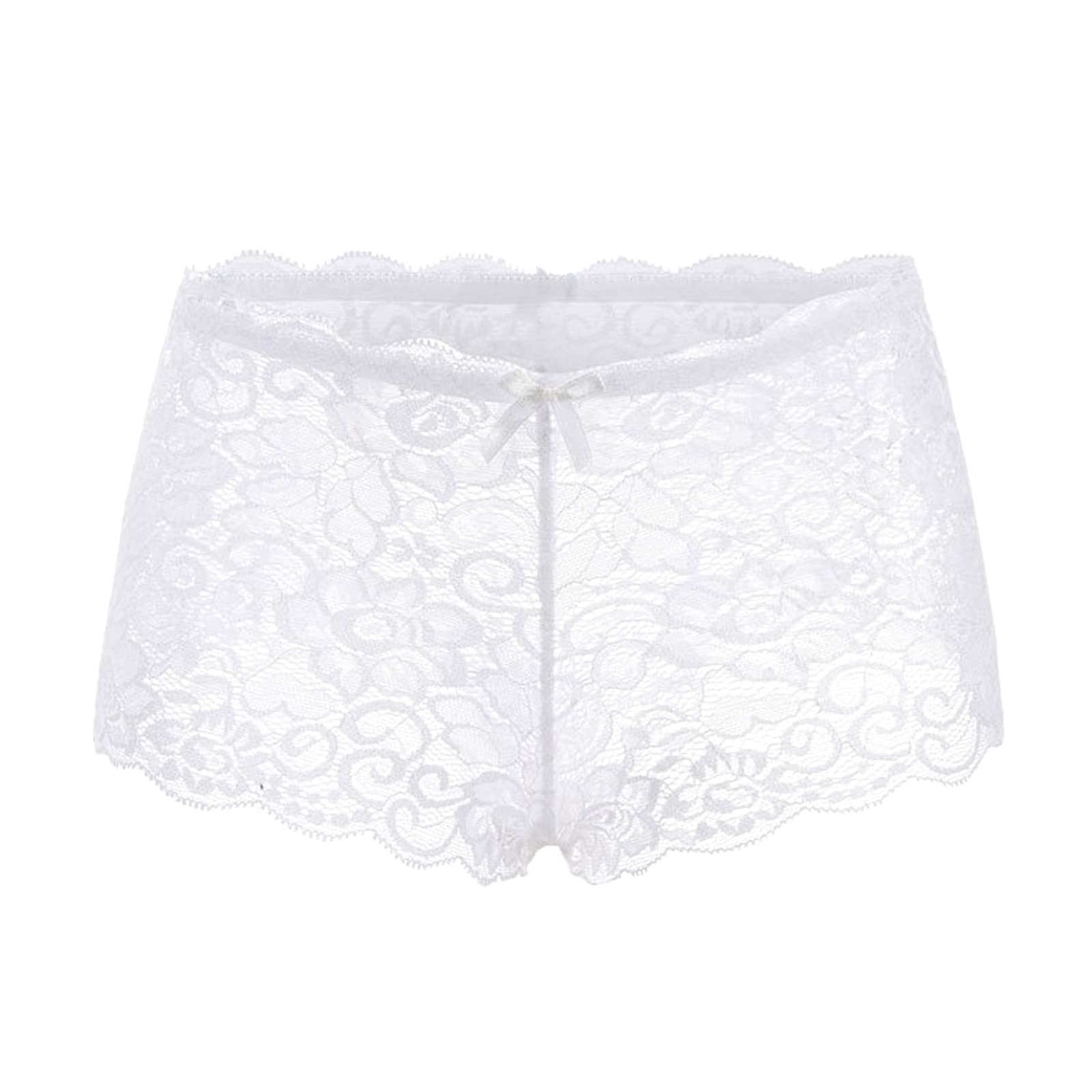 Women's Tummy Control Boy Shorts Underwear - Seamless Soft Lace Bikini Briefs, Comfortable Boxer Panties for Everyday Wear | Perfect for Yoga, Sleep & Lounge