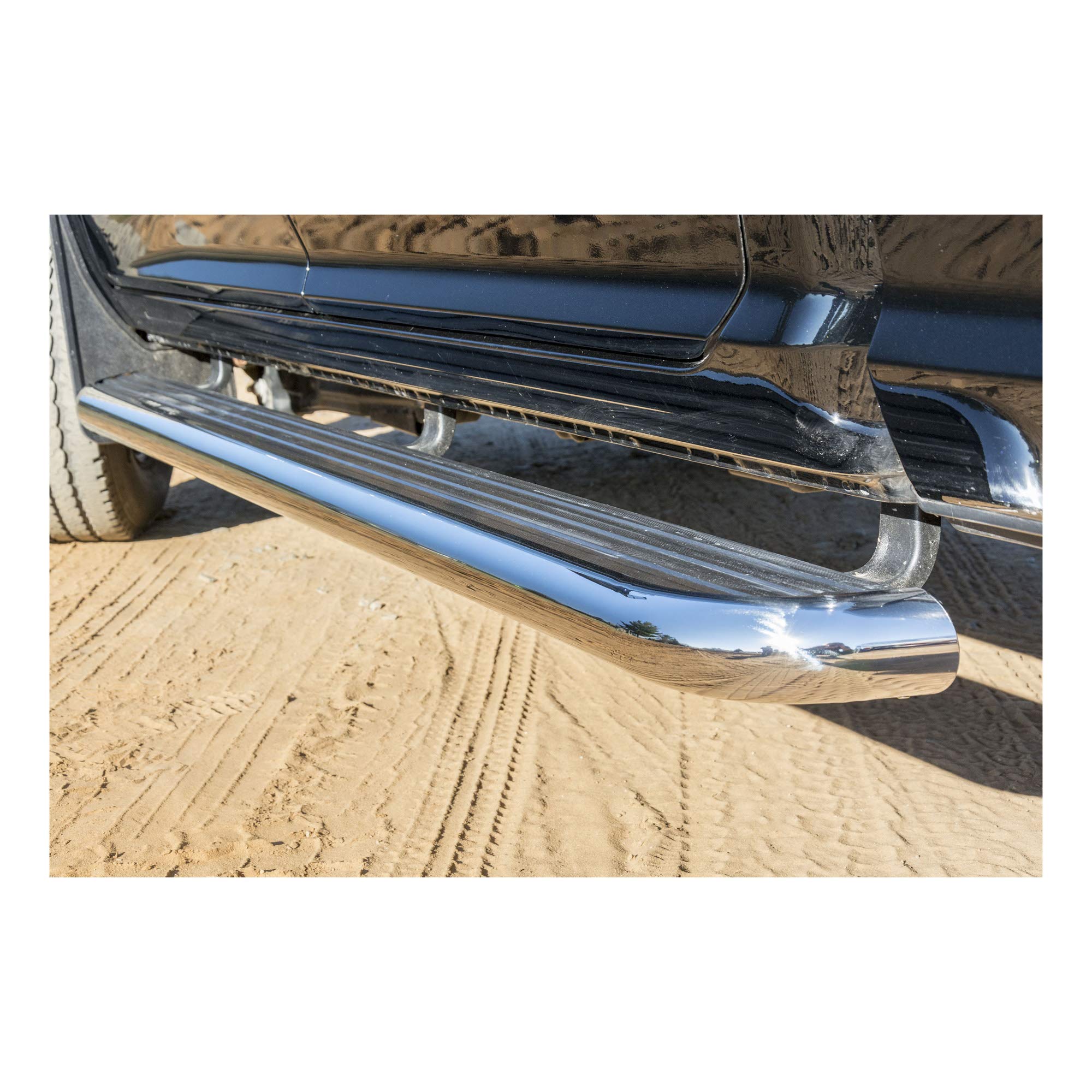 Luverne Truck Equipment (575072) Megastep Board - Heavy Duty Aluminum Running Board for Pickup Trucks & SUVs - Non-Slip Surface, Easy Installation - Perfect for Off-Roading, Work Sites & Daily Commuting