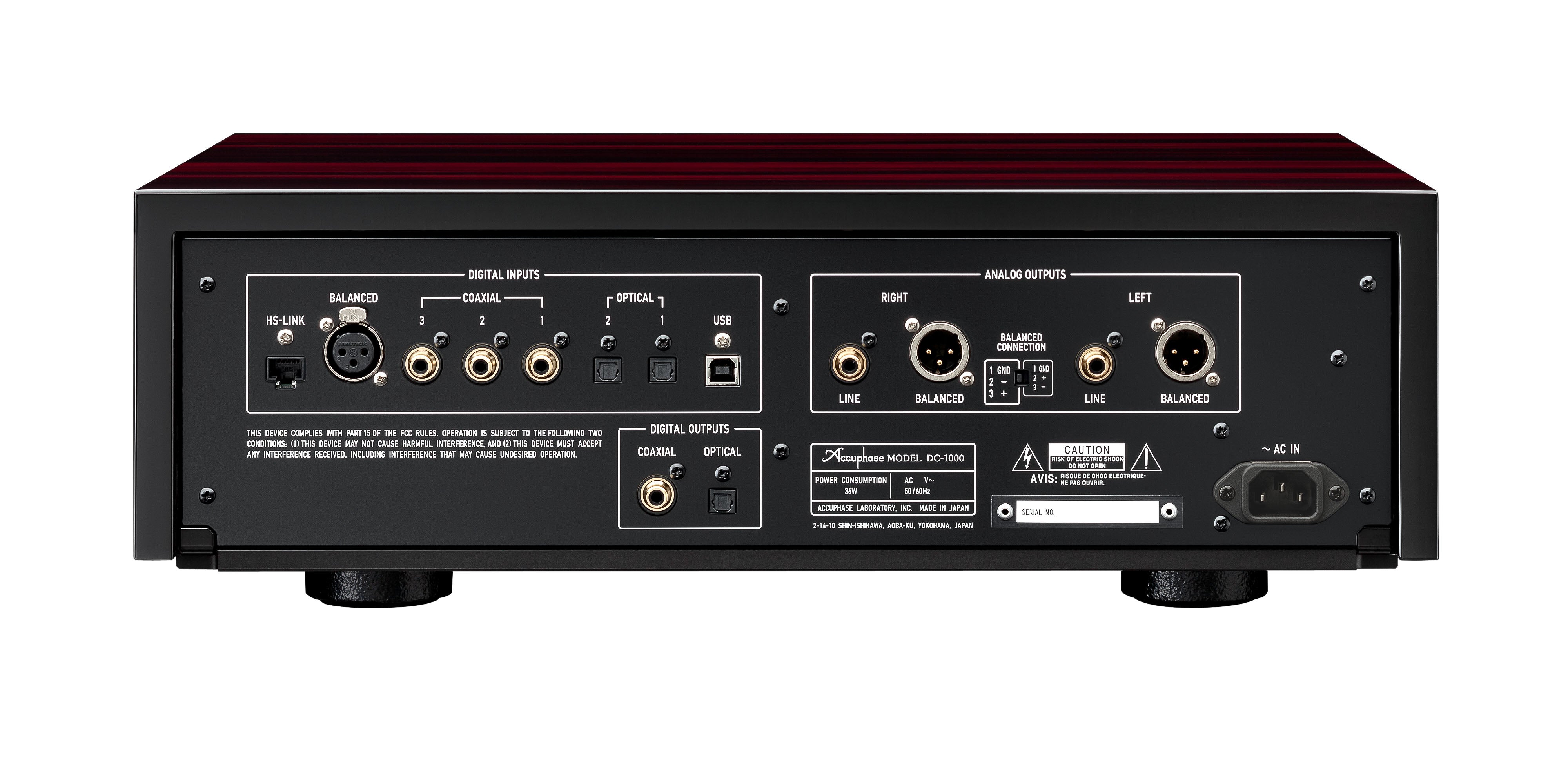 Accuphase DC 1000 High Precision MDSD Digital Audio Processor - Professional Studio & Audiophile Home Theater Sound System