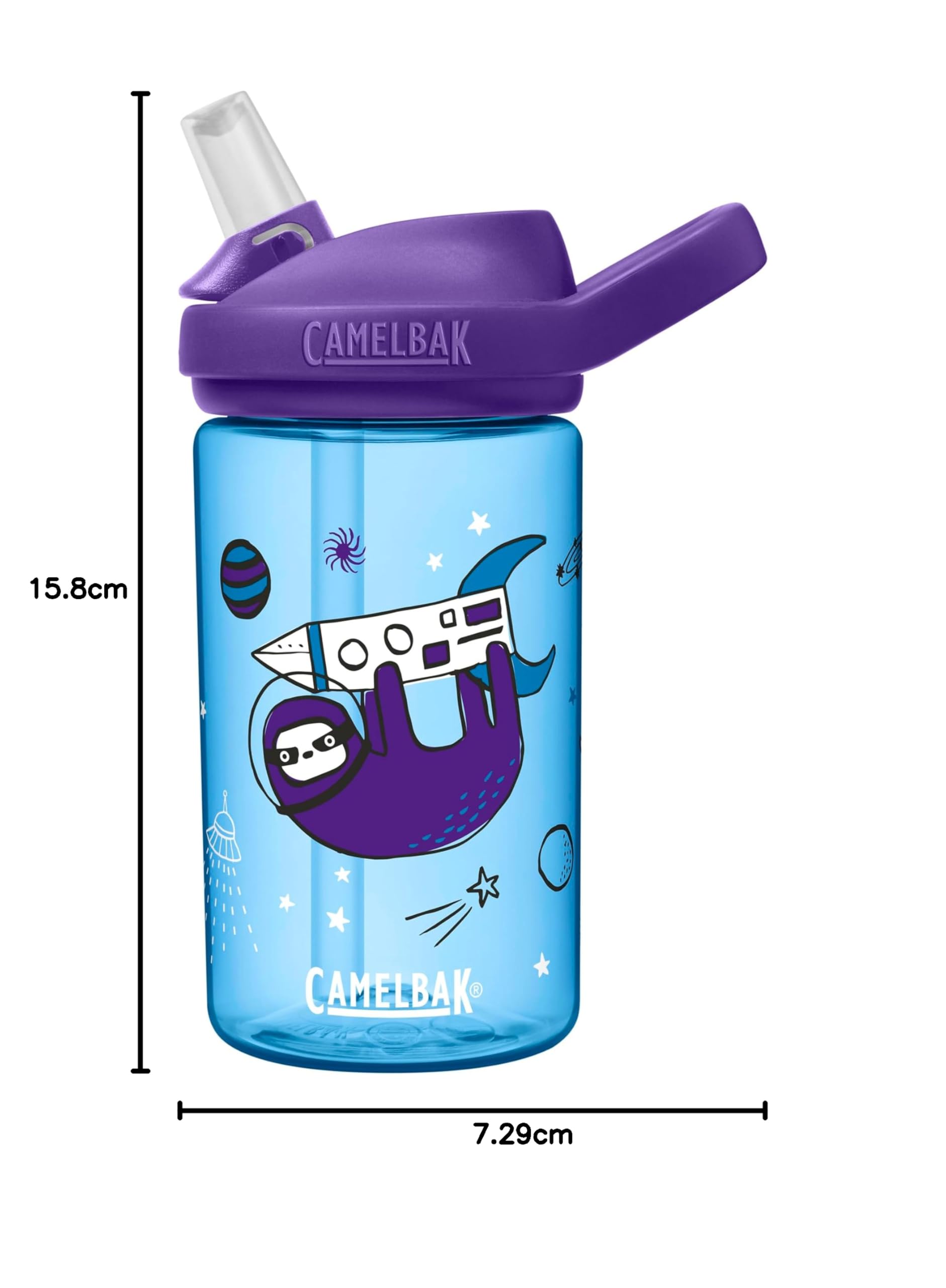 CAMELBAK Eddy+ Kids Water Bottle - BPA-Free, Leak-Proof, Durable Stainless Steel Bottle for School, Sports & Outdoor Activities