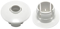 Pentair 50mm White Eyeball Return Fitting for Concrete Pools - Perfect for Water Circulation and Direction Control in Inground Swimming Pools