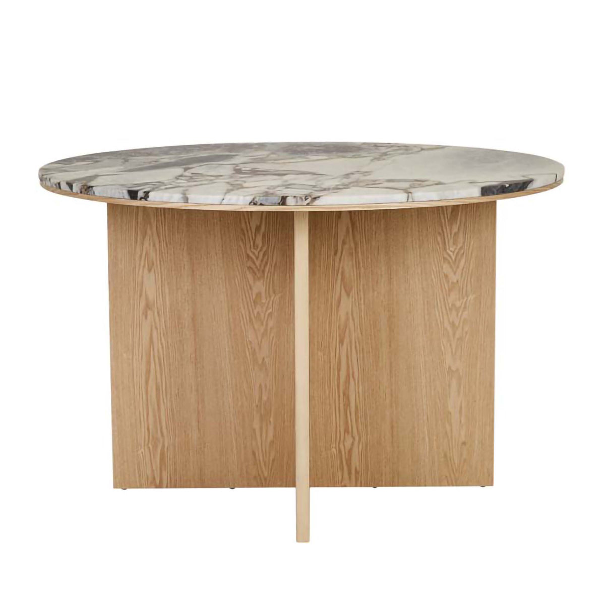 Elsie Round Dining Table - 42 Inch Modern Wood Kitchen Table for 4-6 People, Perfect for Small Spaces, Breakfast Nooks & Cozy Family Meals