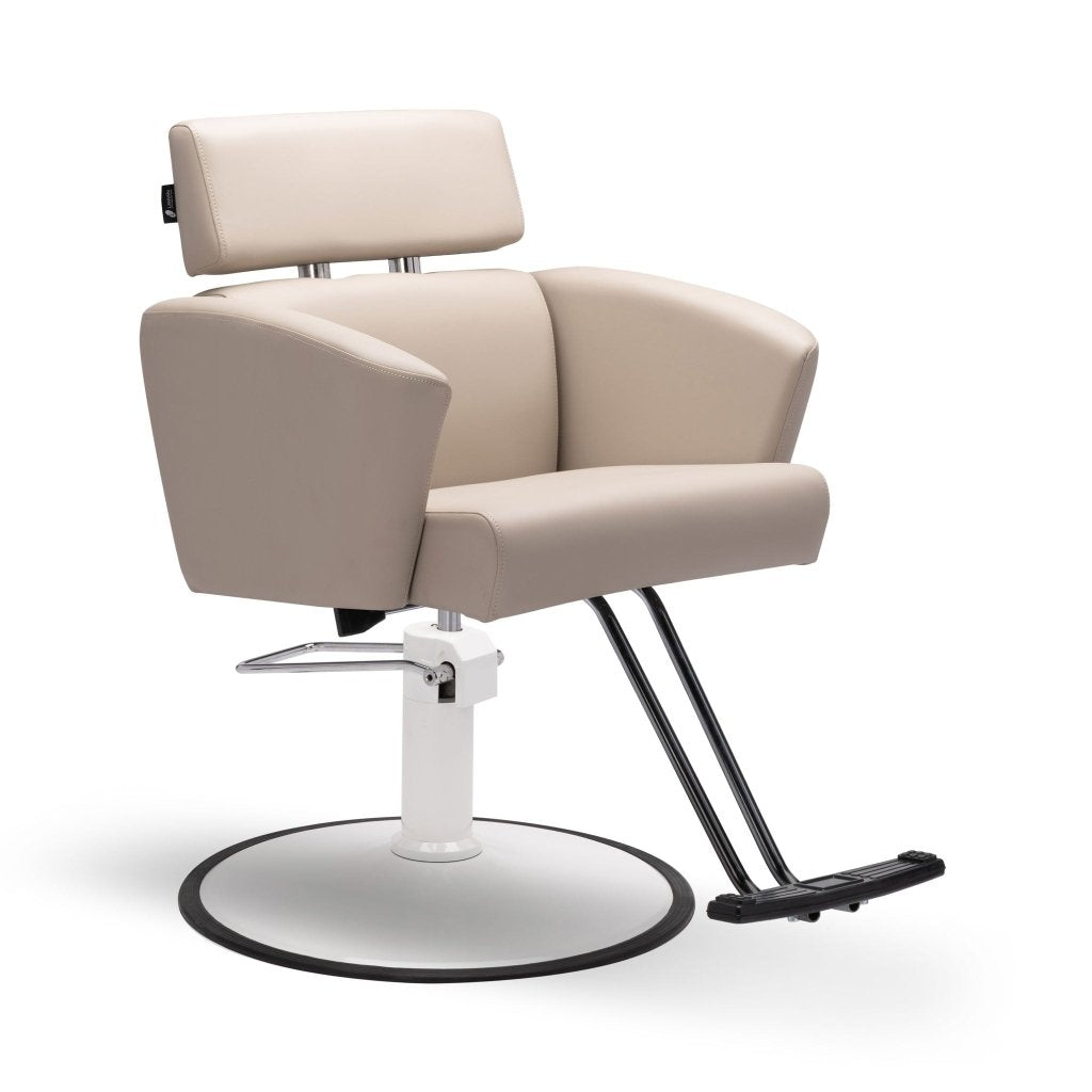 Lanvain ® Maduro Styling Chair - Adjustable Salon & Beauty Chair for Hairdressing, Makeup, Tattoo & Barber Shop - Heavy Duty All-Purpose Styling Chair 12169 - Perfect for Salon, Spa, Home & Professional Use