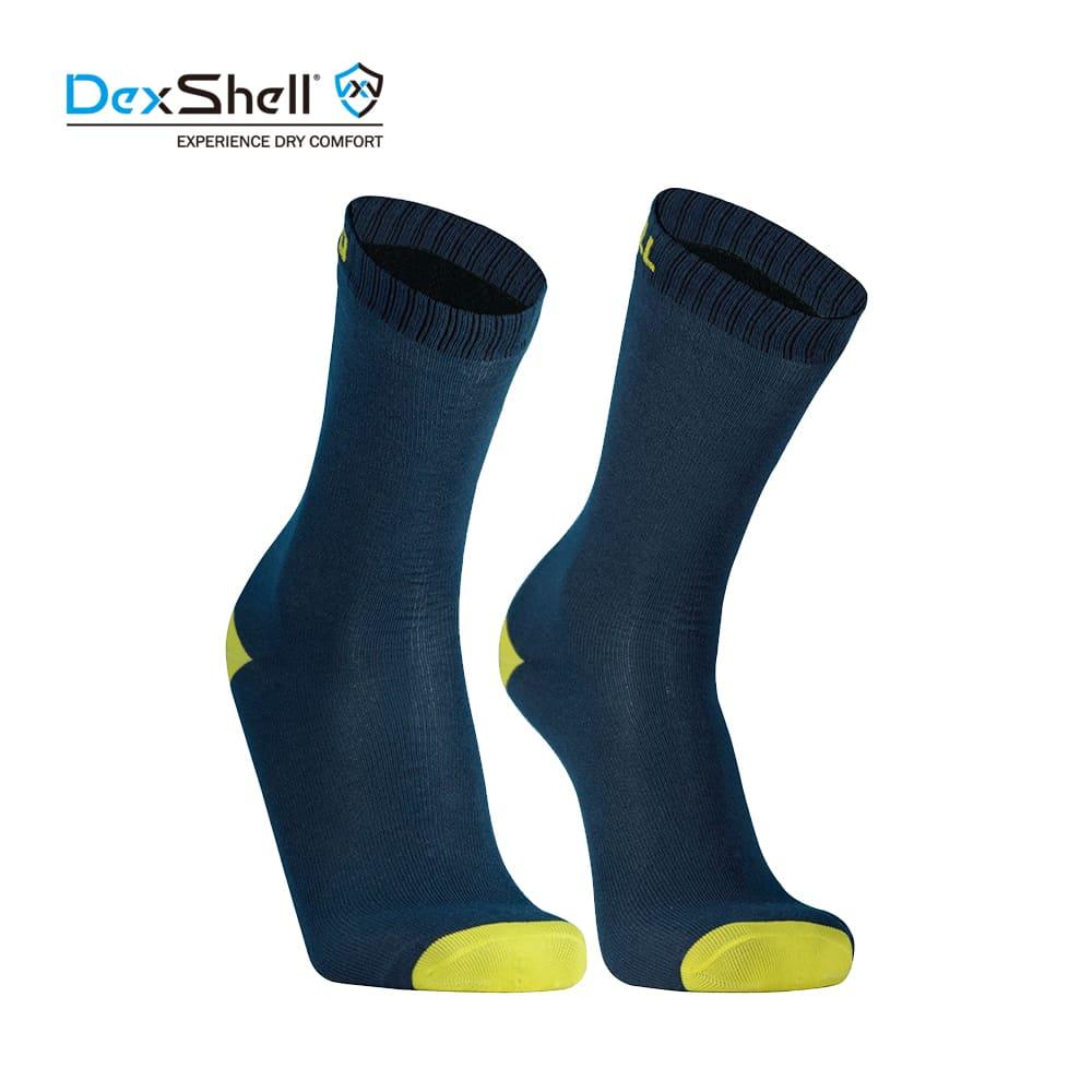 DexShell Ultra Thin Crew Waterproof Socks for Hiking, Running & Outdoor Activities - Breathable & Comfortable Waterproof Socks for Men & Women