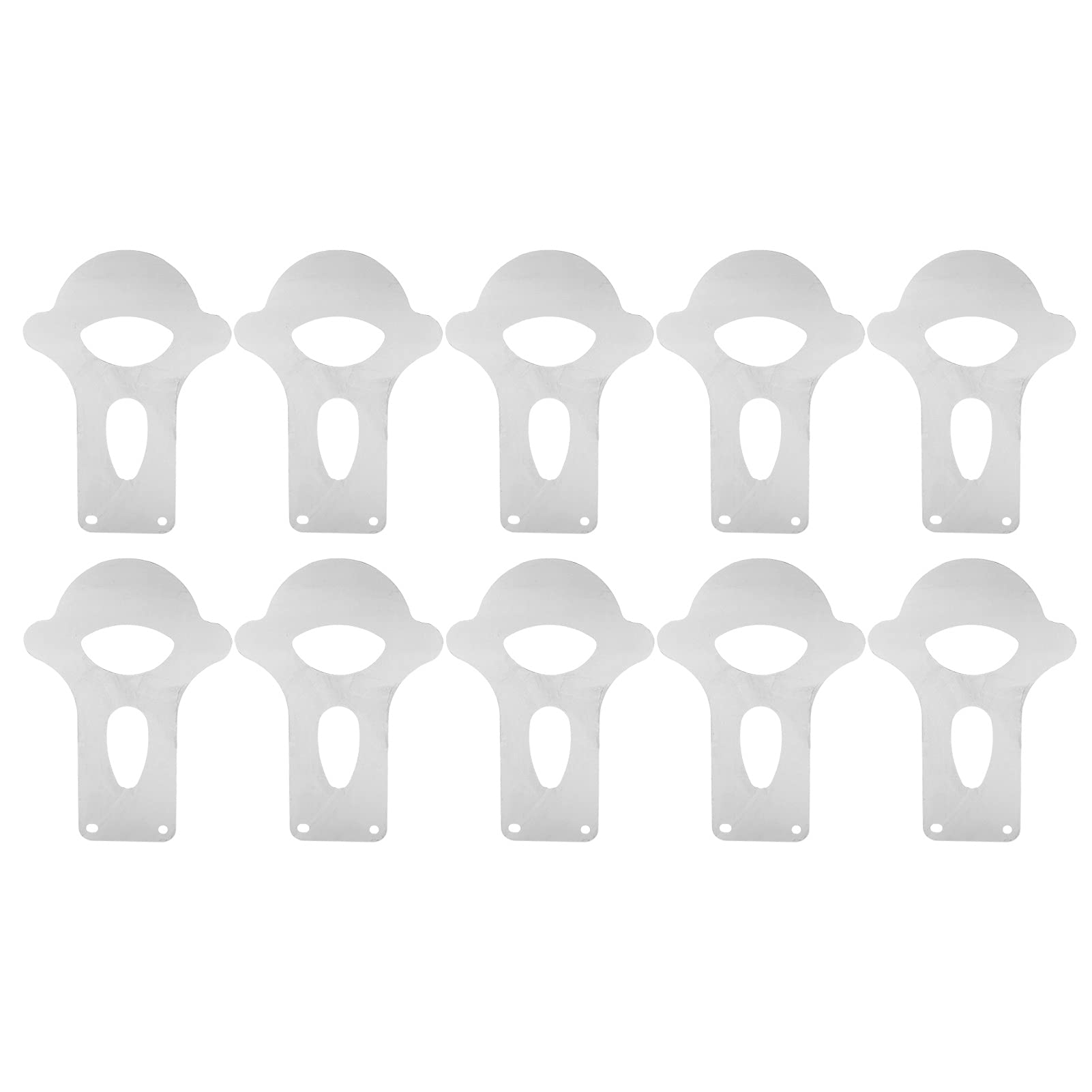 10Pcs Chainsaw Intake Valve Plate 90mm - Compatible with Air Compressor & Chainsaw Parts - Durable Replacement for Intake Tongue - Perfect for DIY Repairs & Outdoor Power Equipment Maintenance