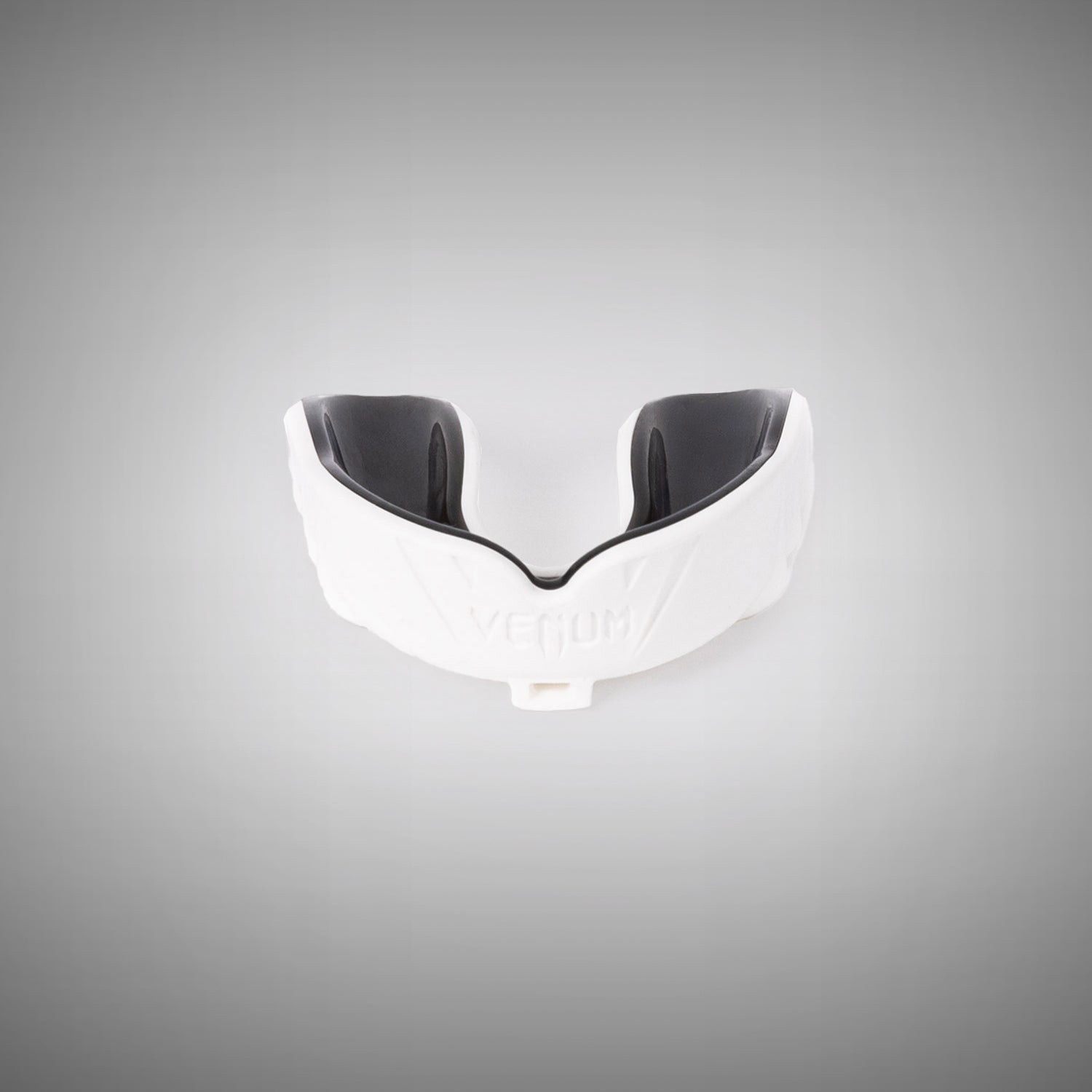 Venum Challenger Mouthguard - Strap or Strapless Options - White & Black - Perfect for Boxing, MMA, and Contact Sports Protection