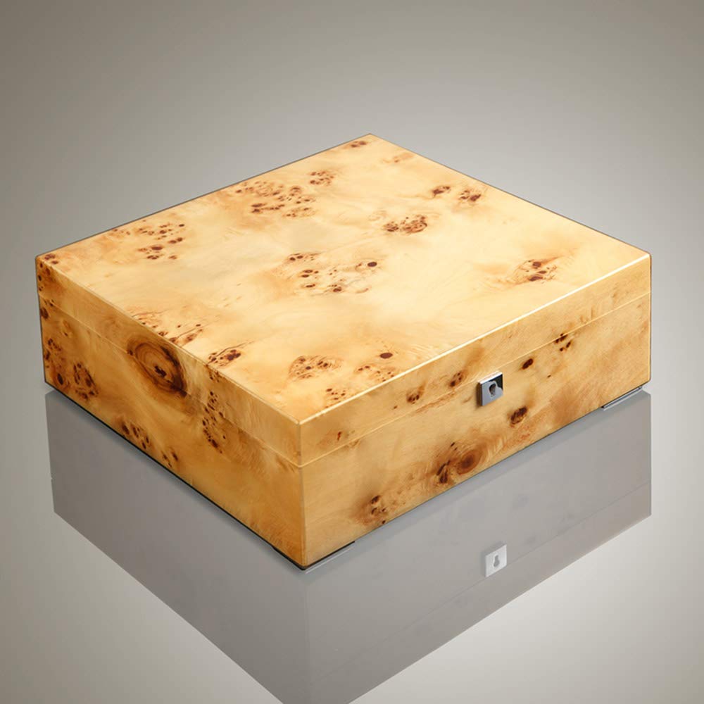 Premium Wooden Jewelry Storage Box with Lock - 15 Compartment Organizer for Rings, Necklaces & Watches | Removable Tray & Cushion | Perfect for Home, Travel & Gift Giving