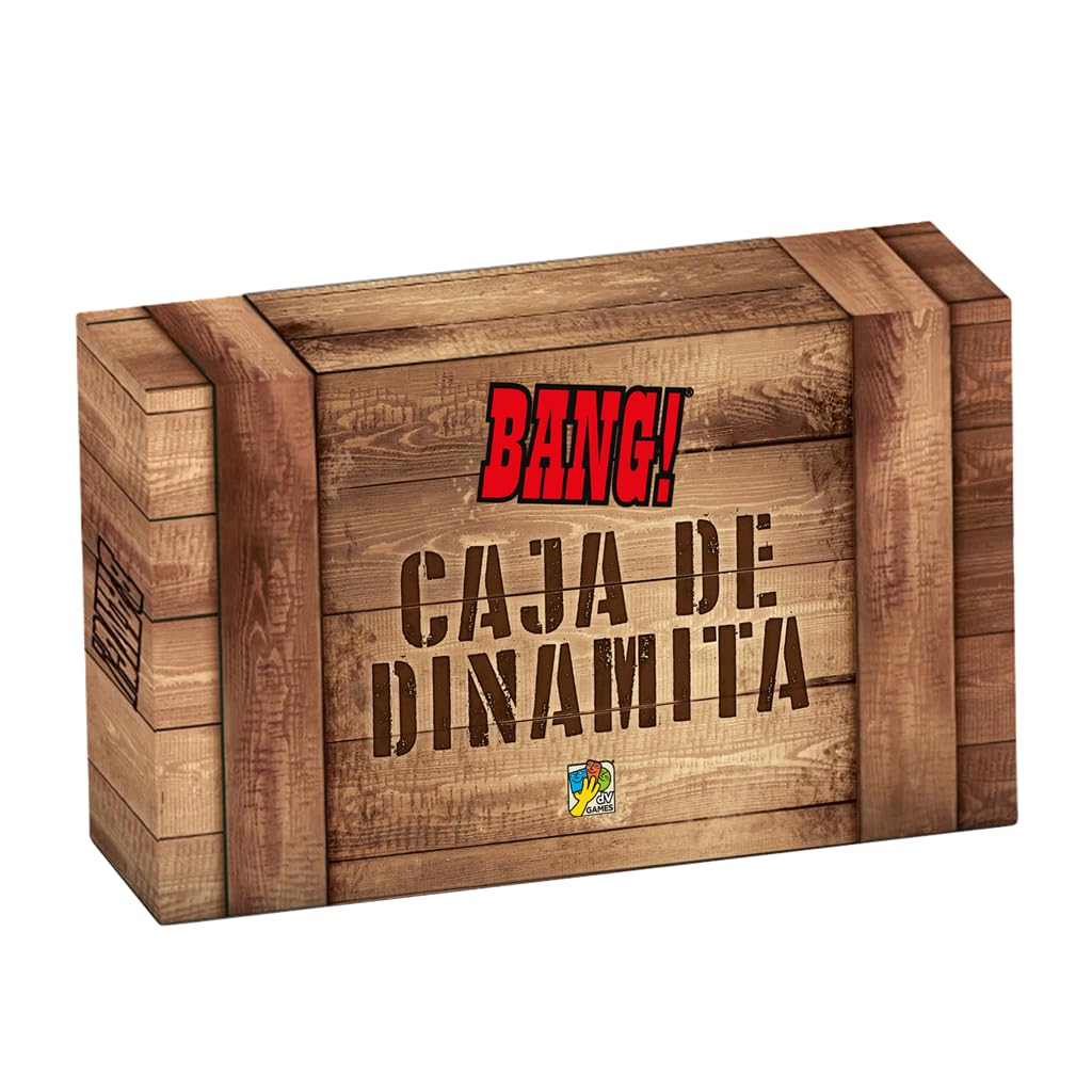 Bang! The Bullet Complete Card Game Set - Wild West Shootout Game for 4-7 Players Ages 8+, 40 Min Playtime (Spanish Edition) - Perfect for Family Game Nights & Western-Themed Parties